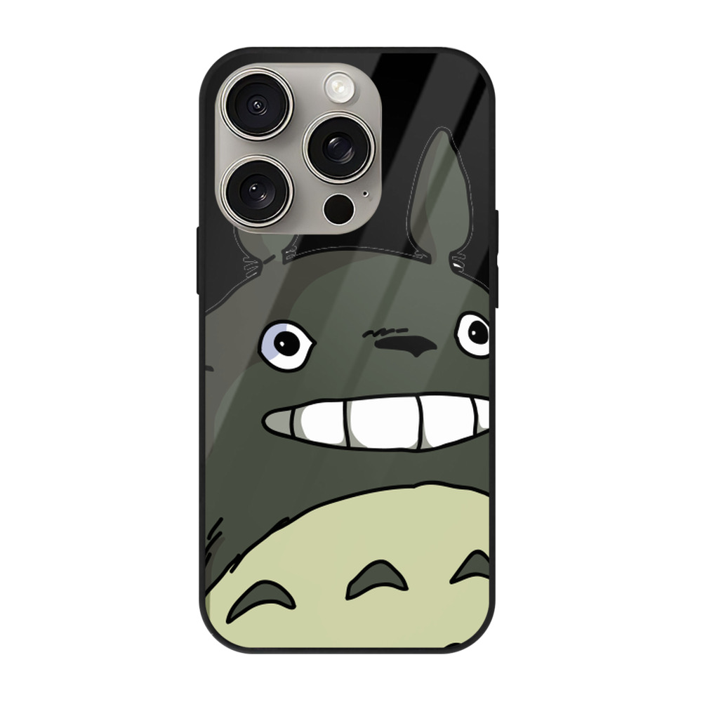 となりのトトロ 草壁メイ 草壁サツキ My Neighbor Totoro Satsuki Kusakabe Mei Kusakabe 【iPhone15Pro対応】スマホケース 耐衝撃＆黄変防止 背面ガラス