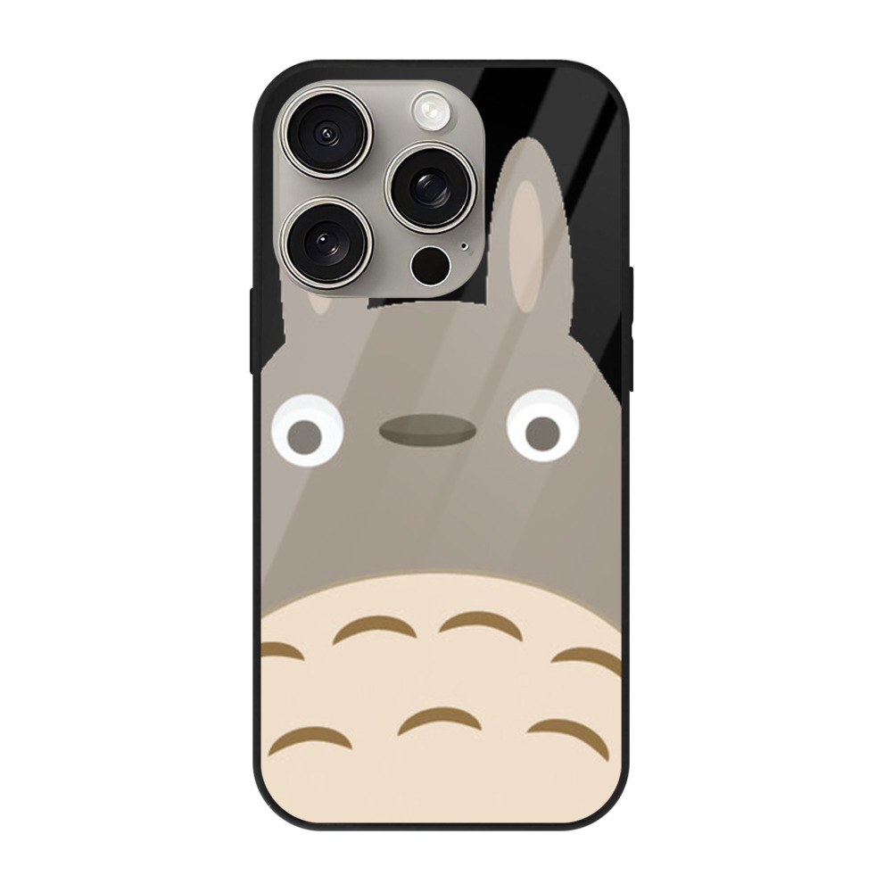 となりのトトロ 草壁メイ 草壁サツキ My Neighbor Totoro Satsuki Kusakabe Mei Kusakabe 【iPhone15Pro対応】スマホケース 耐衝撃＆黄変防止 背面ガラス