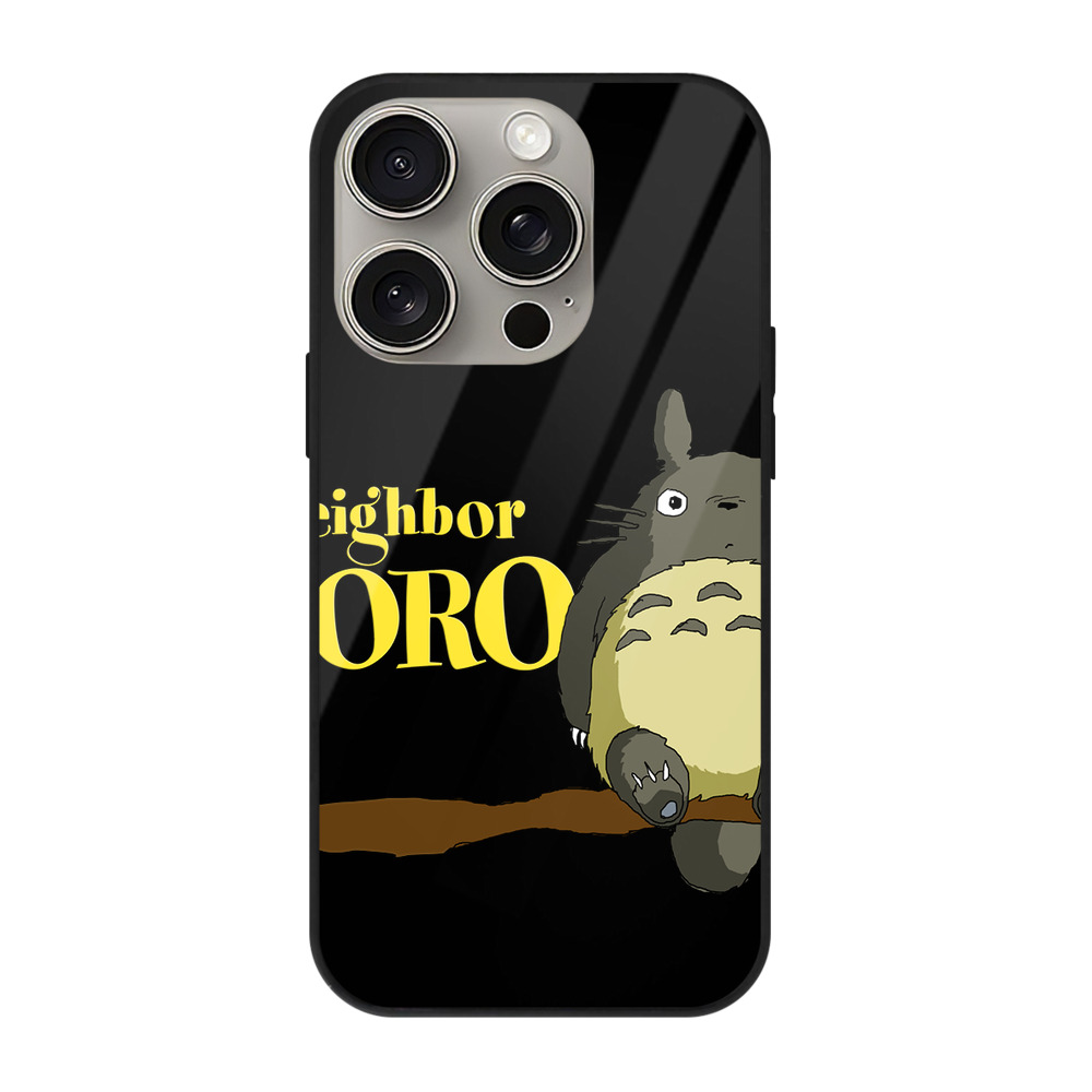 となりのトトロ 草壁メイ 草壁サツキ My Neighbor Totoro Satsuki Kusakabe Mei Kusakabe 【iPhone15Pro対応】スマホケース 耐衝撃＆黄変防止 背面ガラス