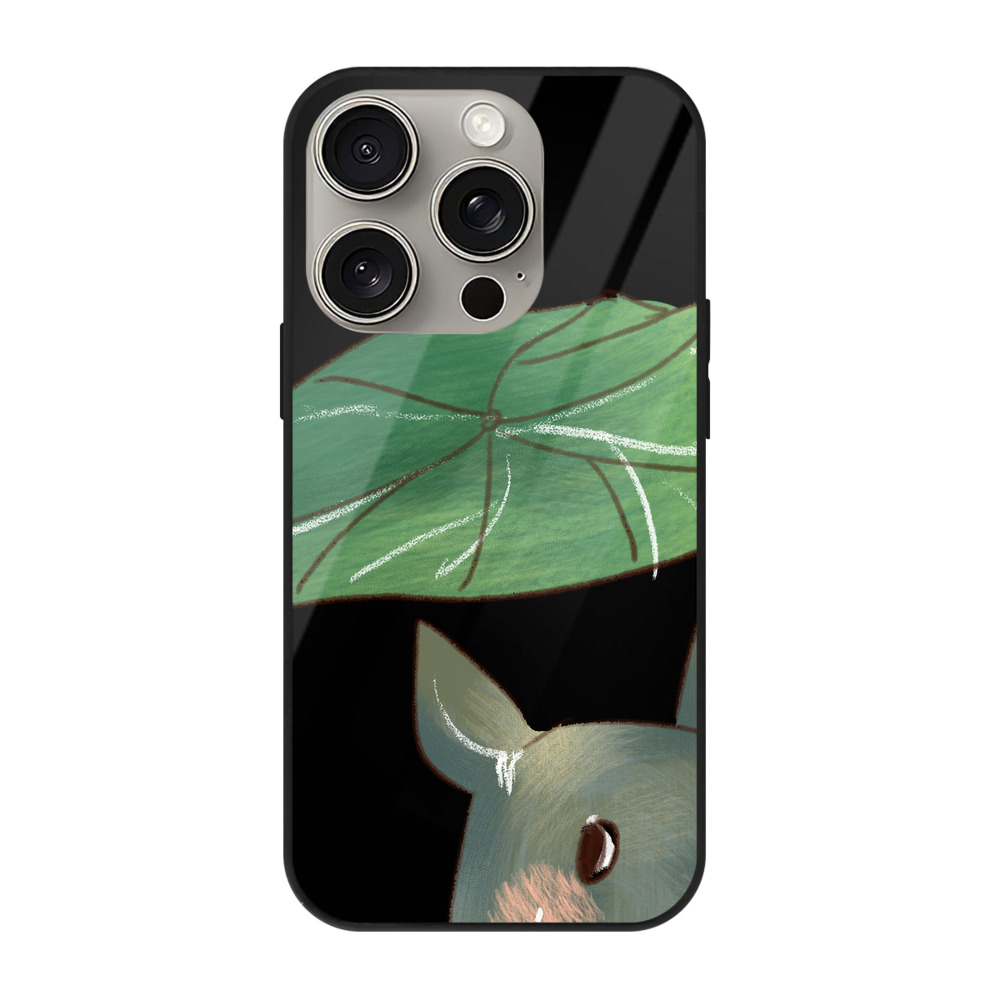（画像用） となりのトトロ 草壁メイ 草壁サツキ My Neighbor Totoro Satsuki Kusakabe Mei Kusakabe 【iPhone15Pro対応】スマホケース 耐衝撃＆黄変防止 背面ガラス