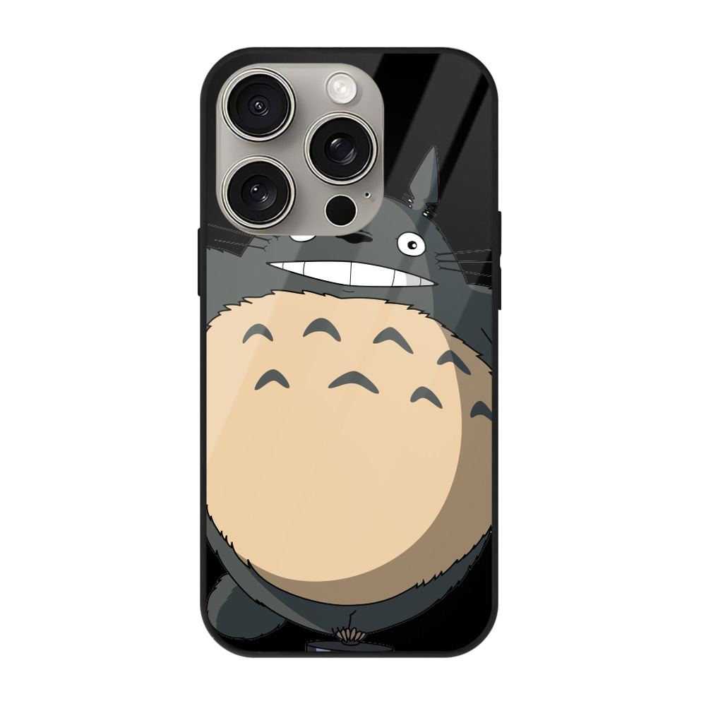 となりのトトロ 草壁メイ 草壁サツキ My Neighbor Totoro Satsuki Kusakabe Mei Kusakabe 【iPhone15Pro対応】スマホケース 耐衝撃＆黄変防止 背面ガラス