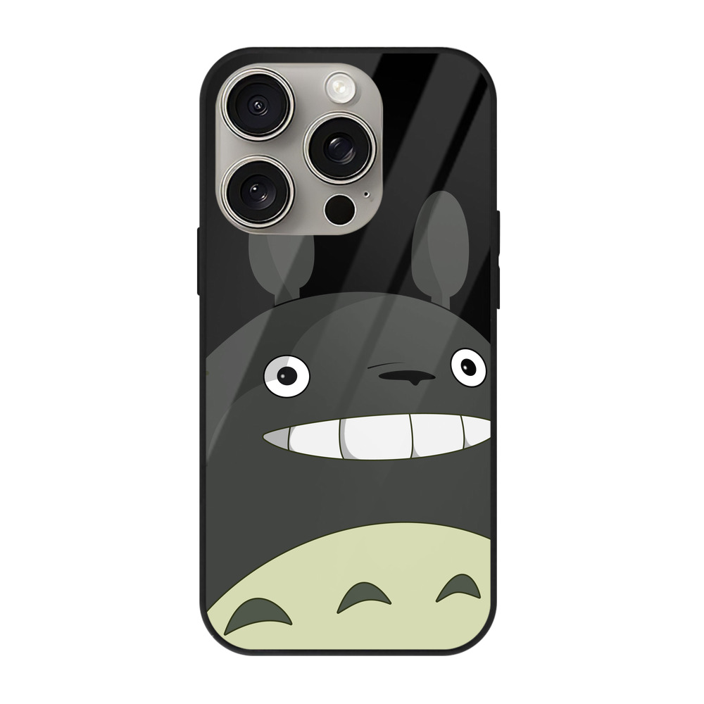 となりのトトロ 草壁メイ 草壁サツキ My Neighbor Totoro Satsuki Kusakabe Mei Kusakabe 【iPhone15Pro対応】スマホケース 耐衝撃＆黄変防止 背面ガラス