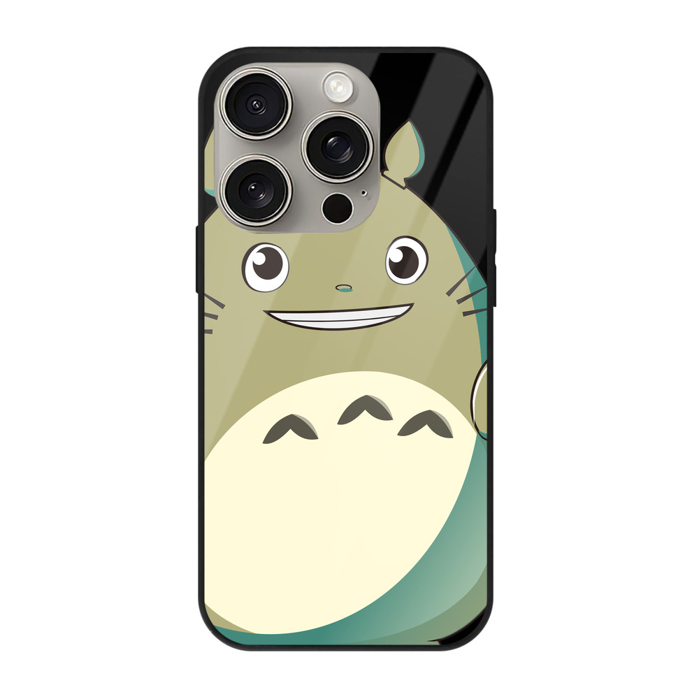 となりのトトロ 草壁メイ 草壁サツキ My Neighbor Totoro Satsuki Kusakabe Mei Kusakabe 【iPhone15Pro対応】スマホケース 耐衝撃＆黄変防止 背面ガラス