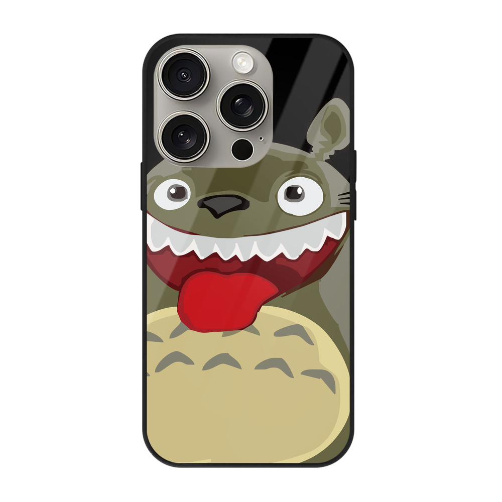 となりのトトロ 草壁メイ 草壁サツキ My Neighbor Totoro Satsuki Kusakabe Mei Kusakabe 【iPhone15Pro対応】スマホケース 耐衝撃＆黄変防止 背面ガラス