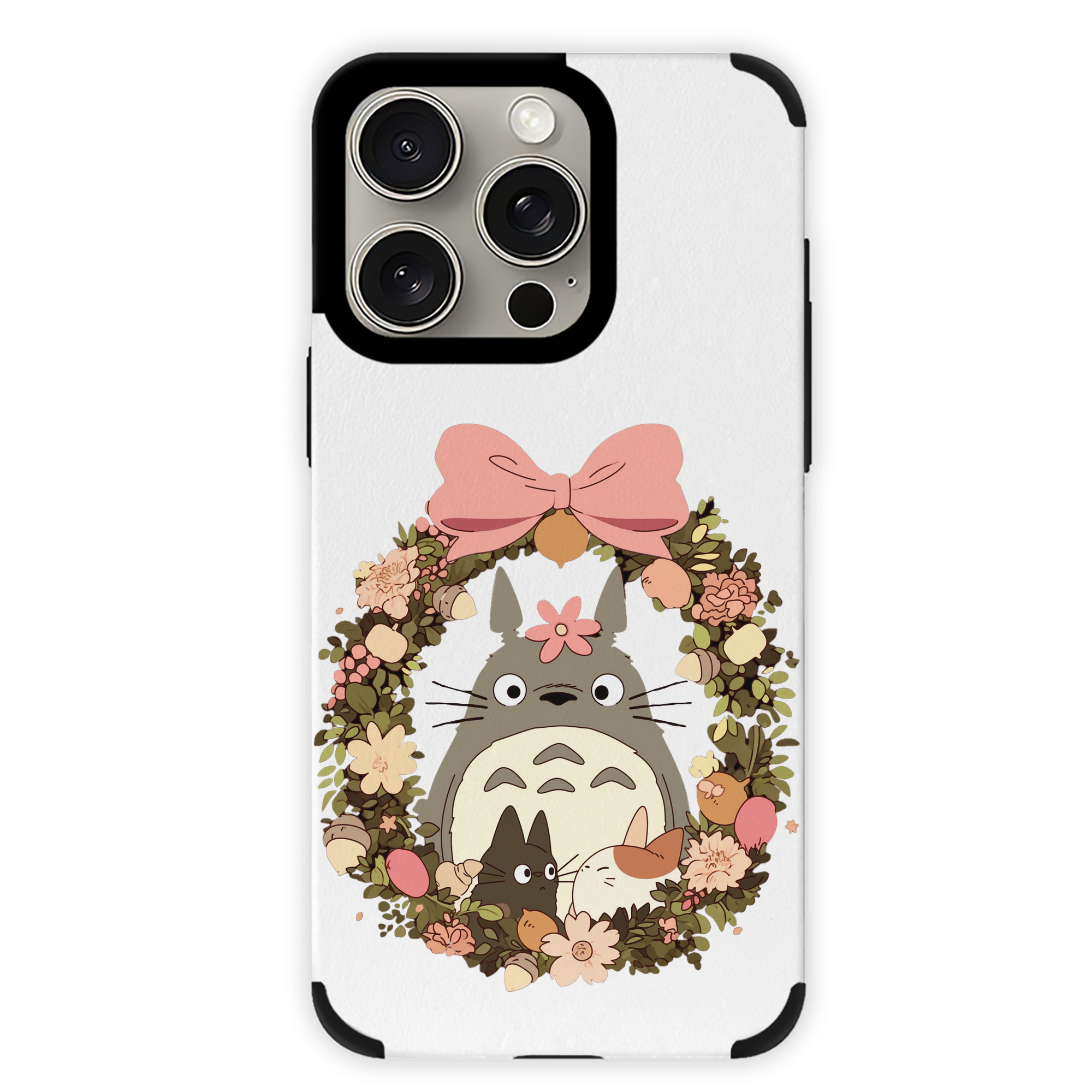 （画像用） となりのトトロ 草壁メイ 草壁サツキ My Neighbor Totoro Satsuki Kusakabe Mei Kusakabe 【iPhone15ProMax対応】 PUレザー スマホケース 耐衝撃＆黄変防止