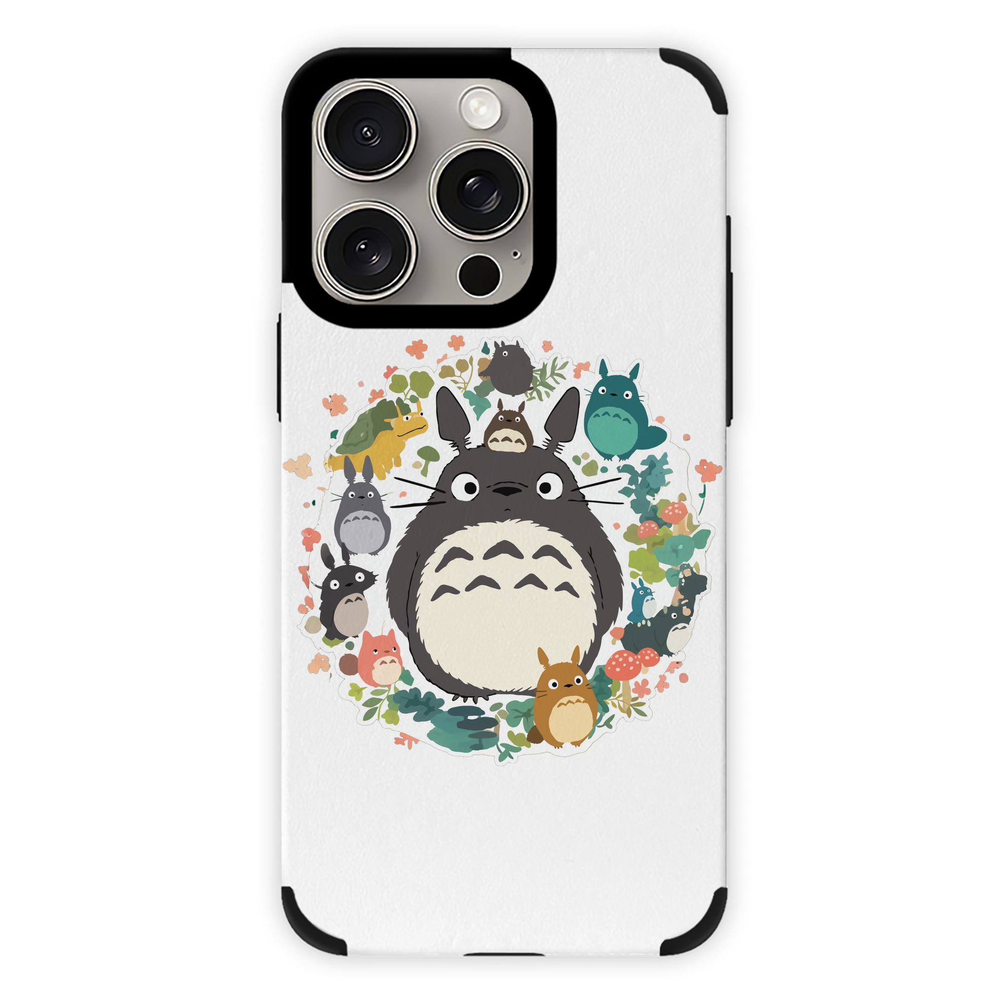 となりのトトロ 草壁メイ 草壁サツキ My Neighbor Totoro Satsuki Kusakabe Mei Kusakabe 【iPhone15ProMax対応】 PUレザー スマホケース 耐衝撃＆黄変防止