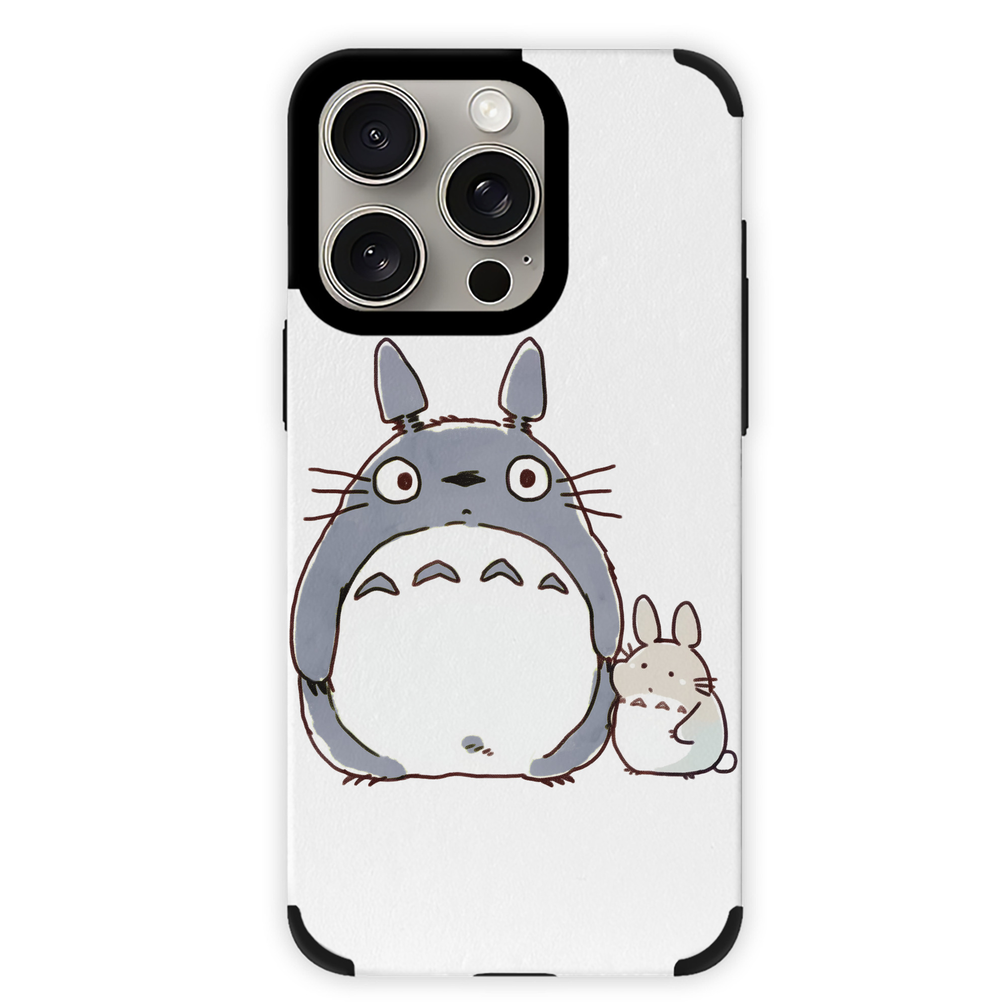 となりのトトロ 草壁メイ 草壁サツキ My Neighbor Totoro Satsuki Kusakabe Mei Kusakabe 【iPhone15ProMax対応】 PUレザー スマホケース 耐衝撃＆黄変防止