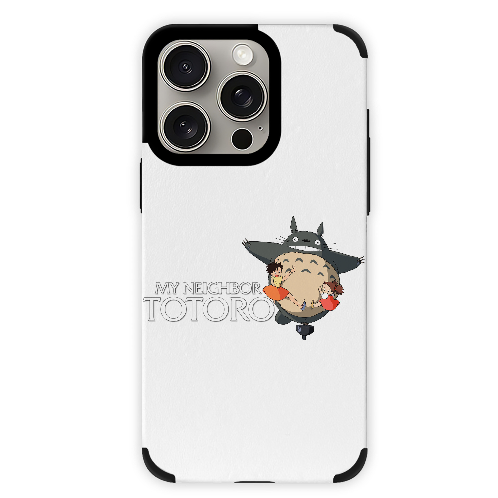 となりのトトロ 草壁メイ 草壁サツキ My Neighbor Totoro Satsuki Kusakabe Mei Kusakabe 【iPhone15ProMax対応】 PUレザー スマホケース 耐衝撃＆黄変防止