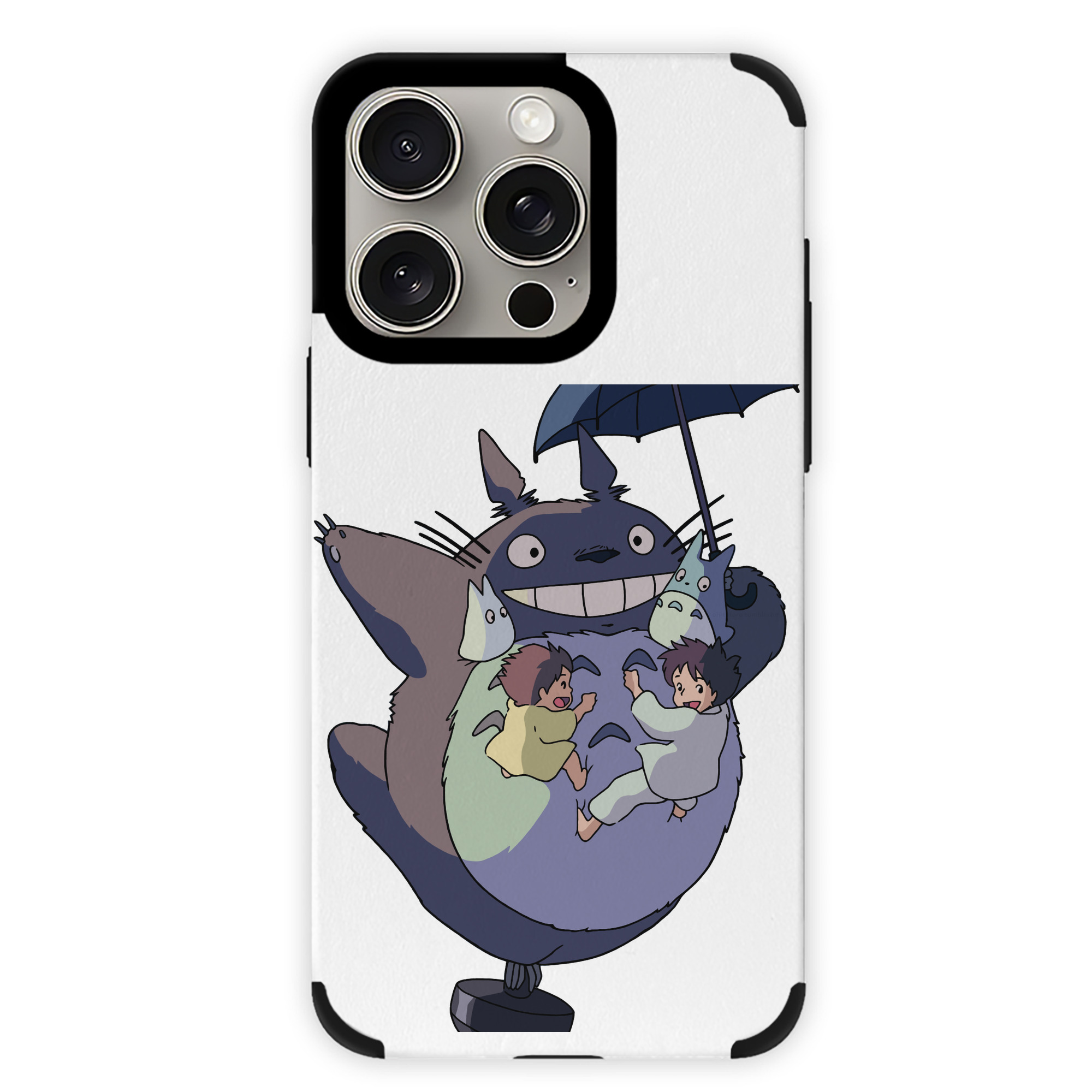 となりのトトロ 草壁メイ 草壁サツキ My Neighbor Totoro Satsuki Kusakabe Mei Kusakabe 【iPhone15ProMax対応】 PUレザー スマホケース 耐衝撃＆黄変防止