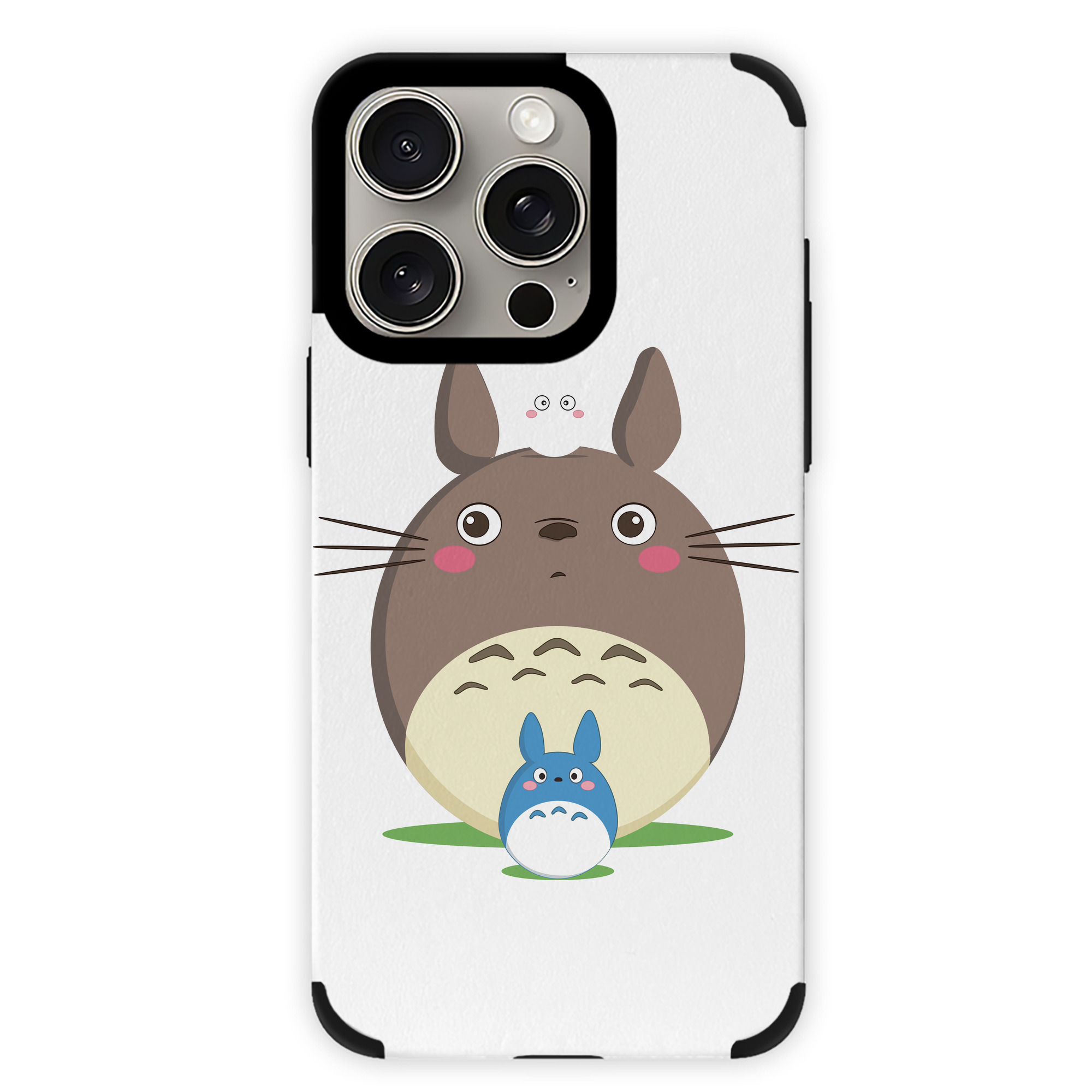 （画像用） となりのトトロ 草壁メイ 草壁サツキ My Neighbor Totoro Satsuki Kusakabe Mei Kusakabe 【iPhone15ProMax対応】 PUレザー スマホケース 耐衝撃＆黄変防止