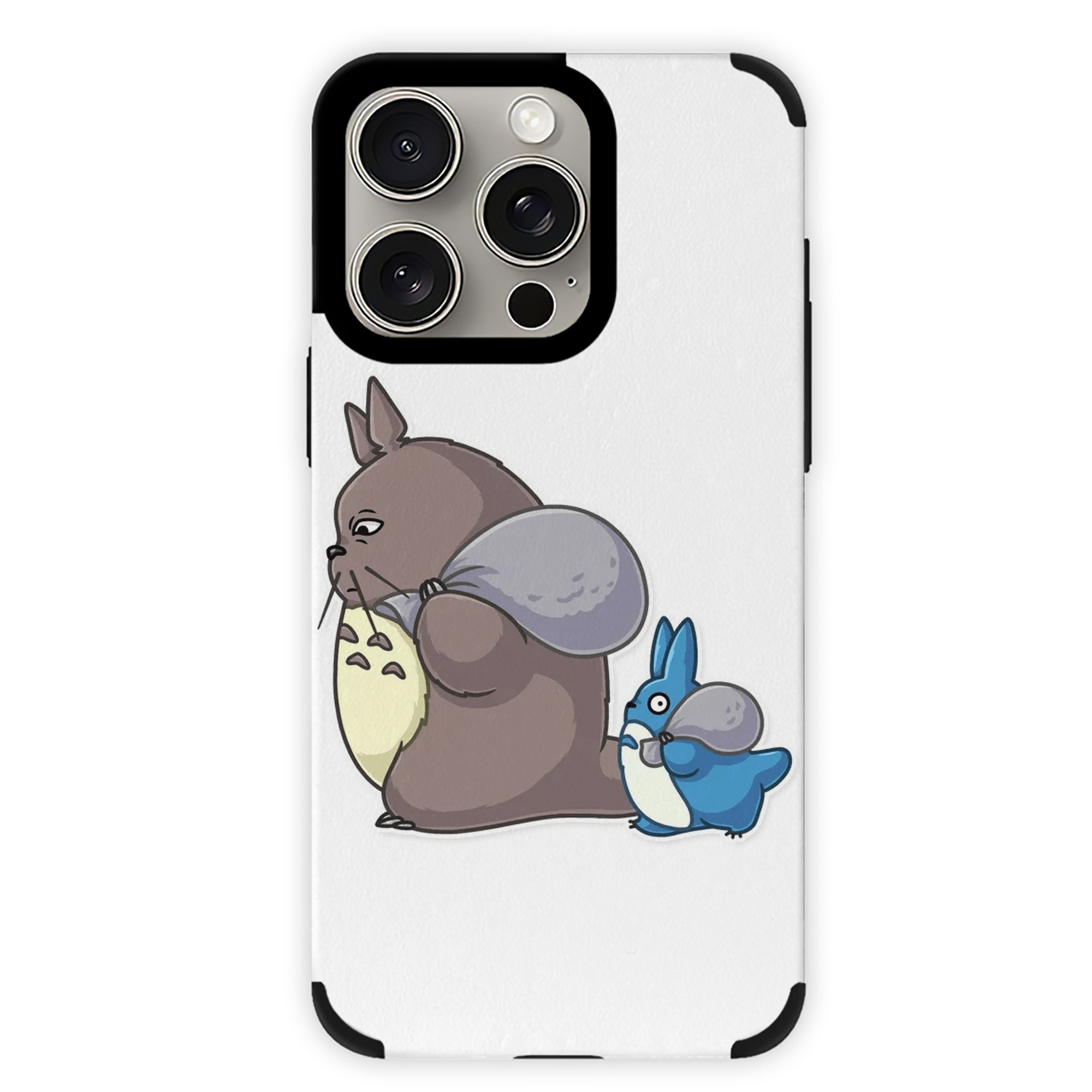 となりのトトロ 草壁メイ 草壁サツキ My Neighbor Totoro Satsuki Kusakabe Mei Kusakabe 【iPhone15ProMax対応】 PUレザー スマホケース 耐衝撃＆黄変防止