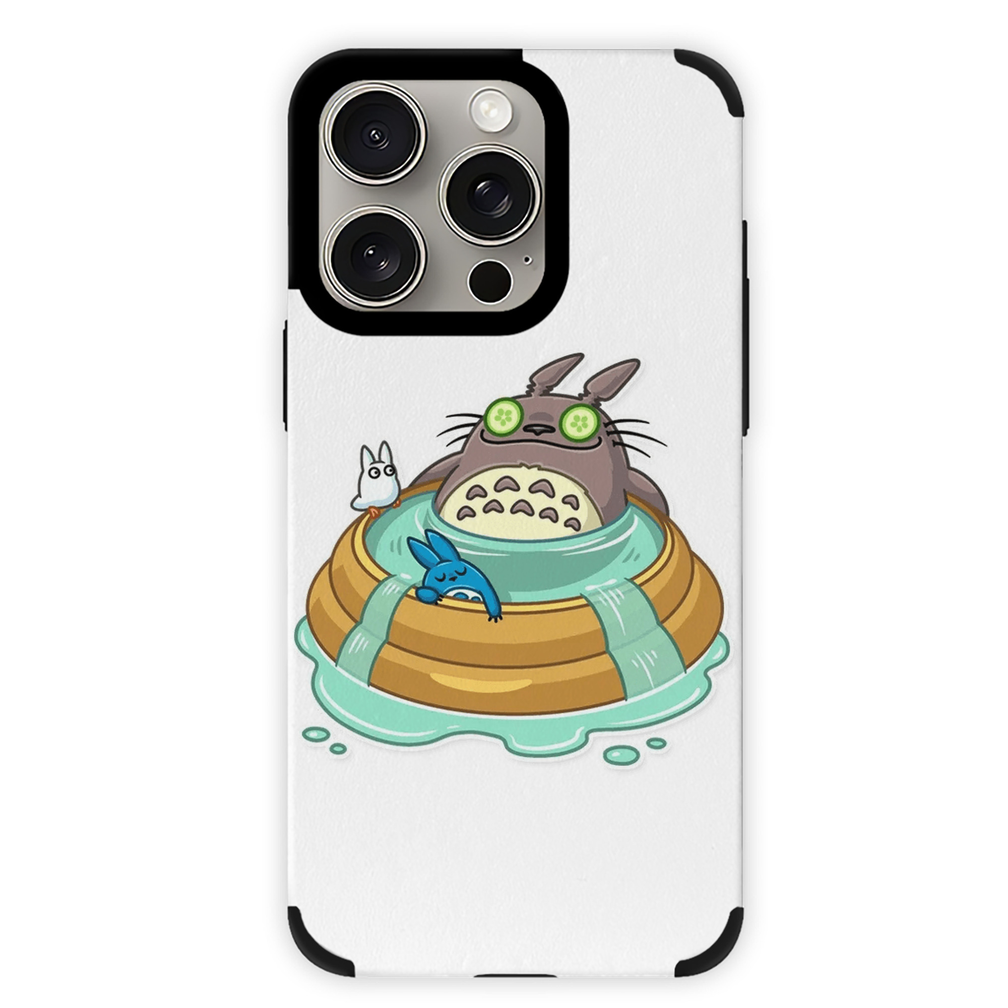となりのトトロ 草壁メイ 草壁サツキ My Neighbor Totoro Satsuki Kusakabe Mei Kusakabe 【iPhone15ProMax対応】 PUレザー スマホケース 耐衝撃＆黄変防止