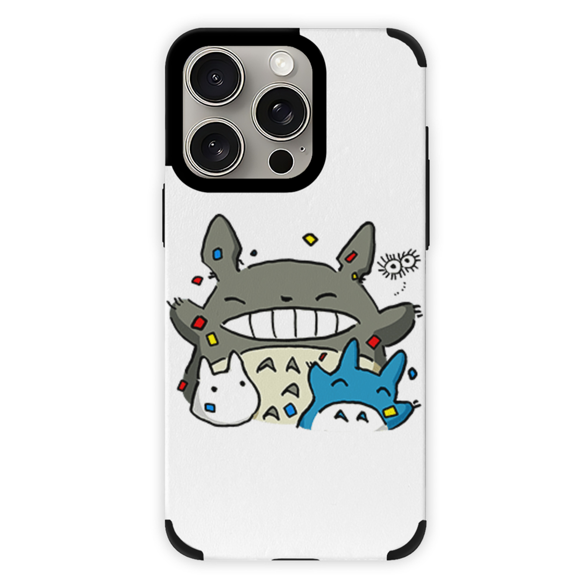 となりのトトロ 草壁メイ 草壁サツキ My Neighbor Totoro Satsuki Kusakabe Mei Kusakabe 【iPhone15ProMax対応】 PUレザー スマホケース 耐衝撃＆黄変防止