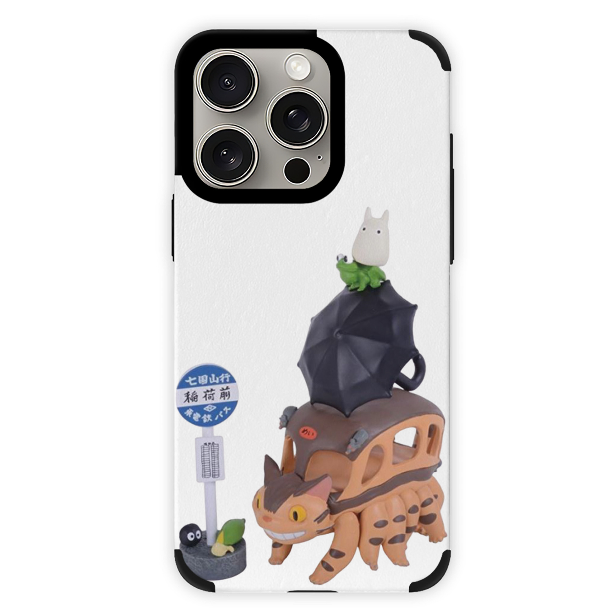 となりのトトロ 草壁メイ 草壁サツキ My Neighbor Totoro Satsuki Kusakabe Mei Kusakabe 【iPhone15ProMax対応】 PUレザー スマホケース 耐衝撃＆黄変防止