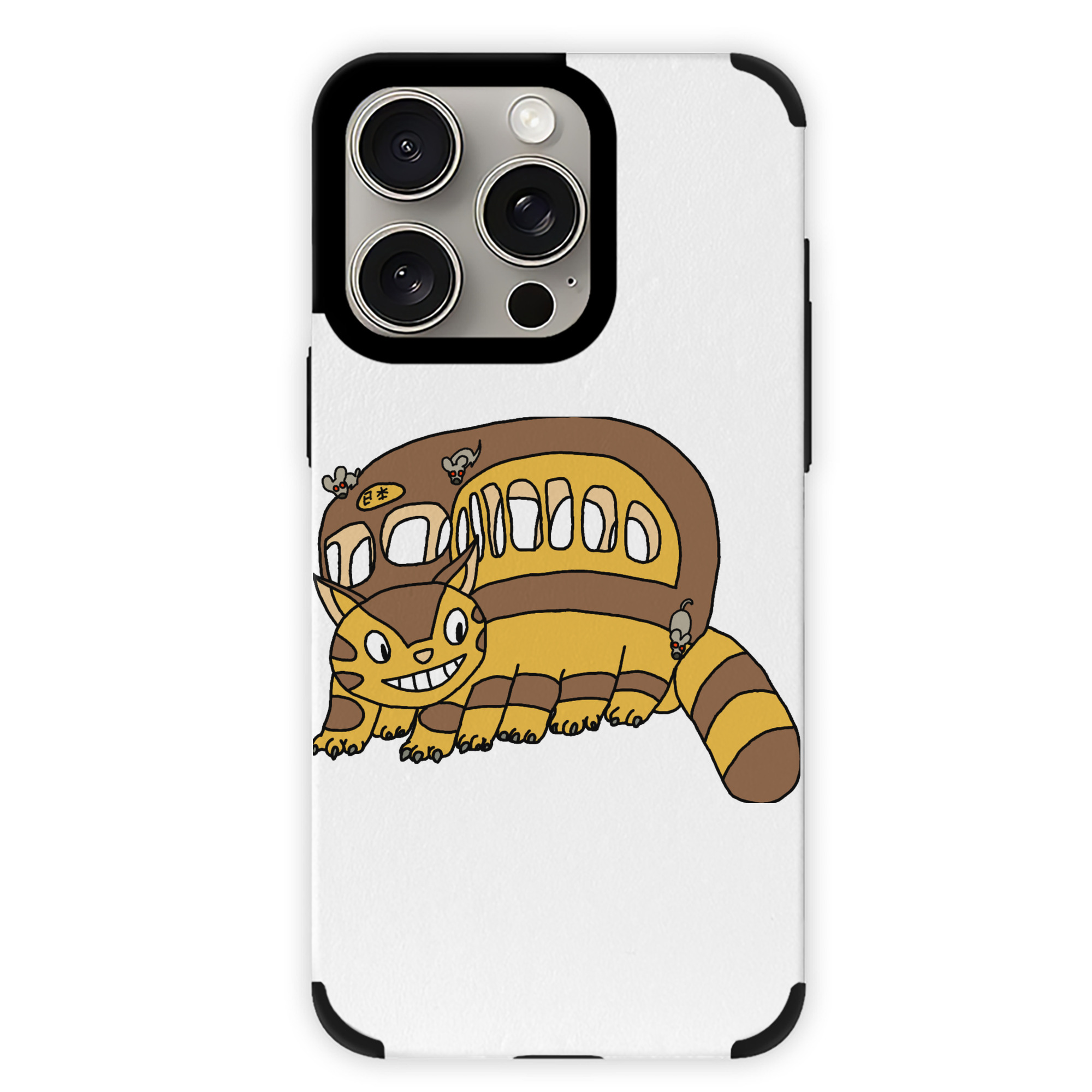 となりのトトロ 草壁メイ 草壁サツキ My Neighbor Totoro Satsuki Kusakabe Mei Kusakabe 【iPhone15ProMax対応】 PUレザー スマホケース 耐衝撃＆黄変防止