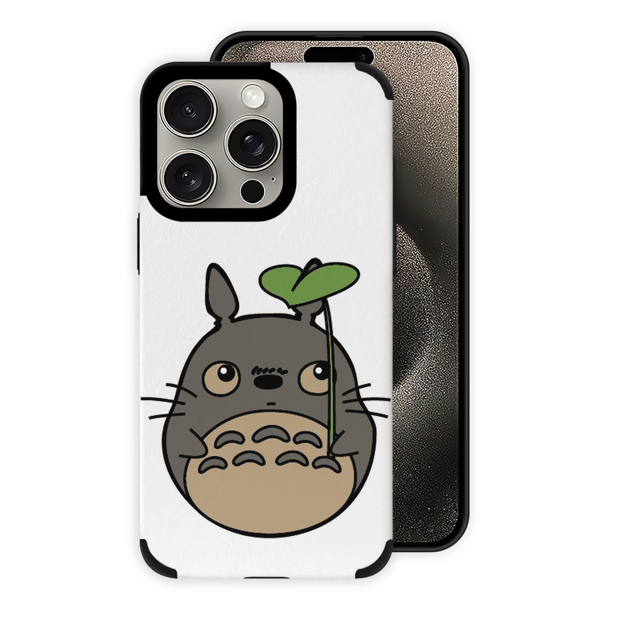 （画像用） となりのトトロ 草壁メイ 草壁サツキ My Neighbor Totoro Satsuki Kusakabe Mei Kusakabe 【iPhone15ProMax対応】 PUレザー スマホケース 耐衝撃＆黄変防止