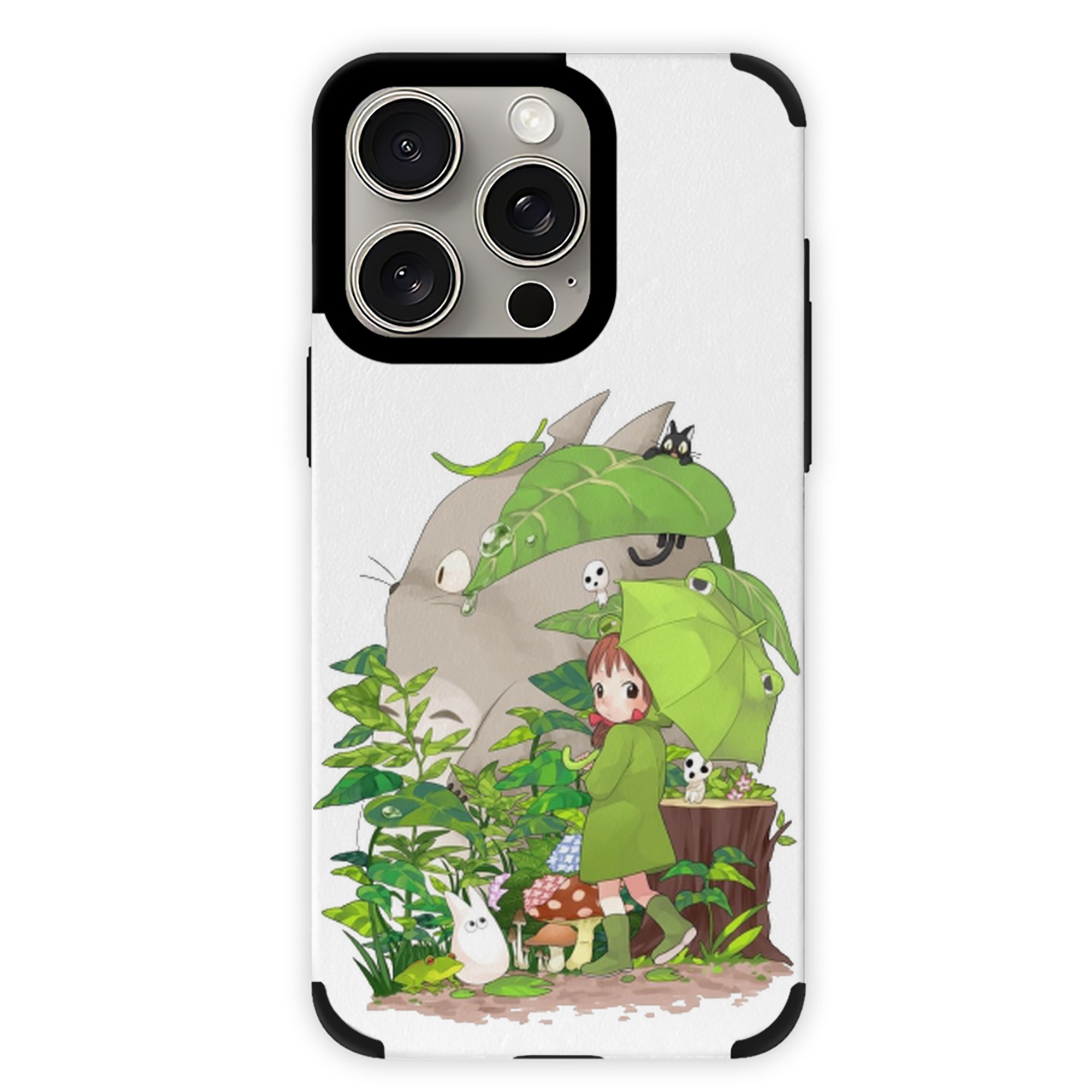 となりのトトロ 草壁メイ 草壁サツキ My Neighbor Totoro Satsuki Kusakabe Mei Kusakabe 【iPhone15ProMax対応】 PUレザー スマホケース 耐衝撃＆黄変防止