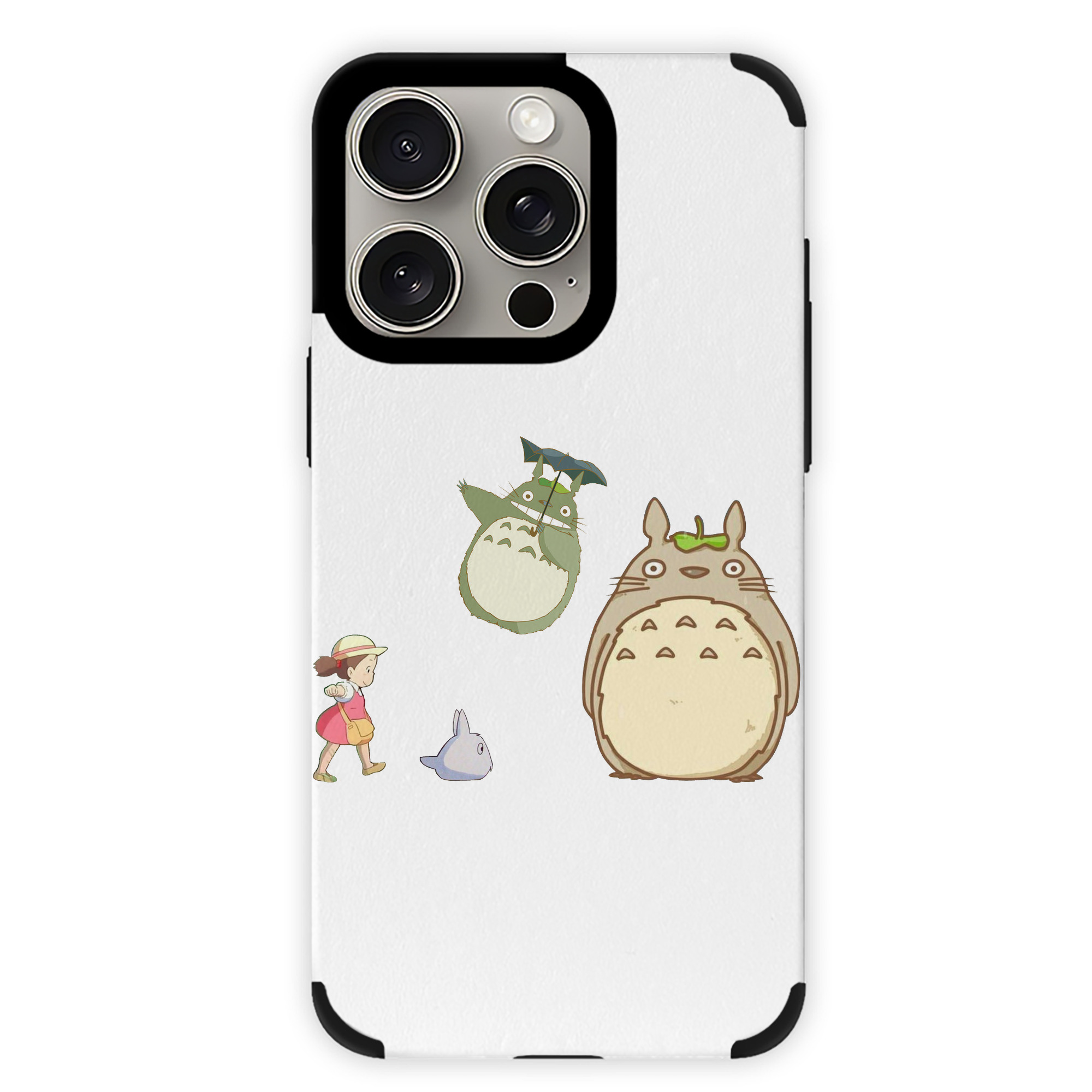 となりのトトロ 草壁メイ 草壁サツキ My Neighbor Totoro Satsuki Kusakabe Mei Kusakabe 【iPhone15ProMax対応】 PUレザー スマホケース 耐衝撃＆黄変防止