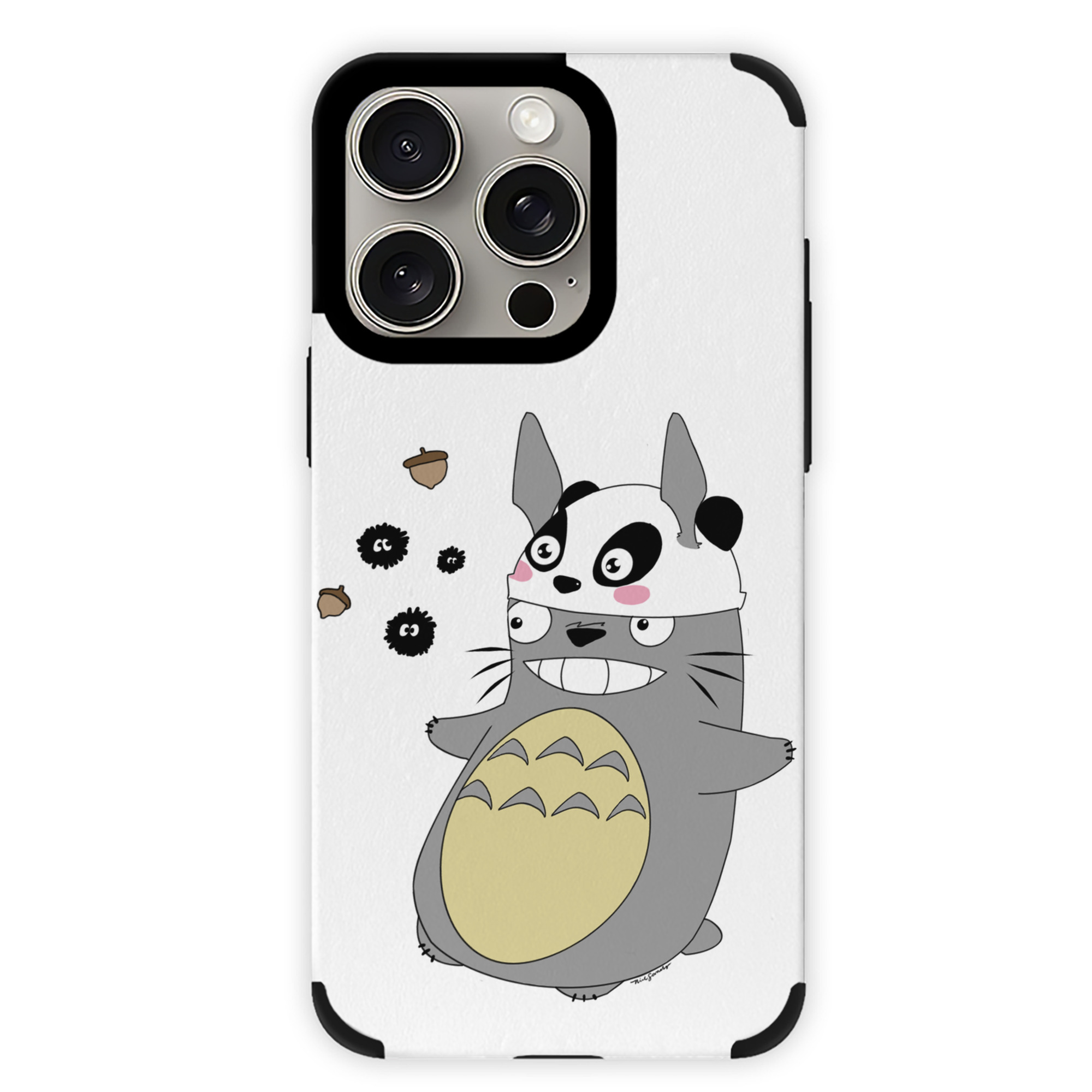 となりのトトロ 草壁メイ 草壁サツキ My Neighbor Totoro Satsuki Kusakabe Mei Kusakabe 【iPhone15ProMax対応】 PUレザー スマホケース 耐衝撃＆黄変防止