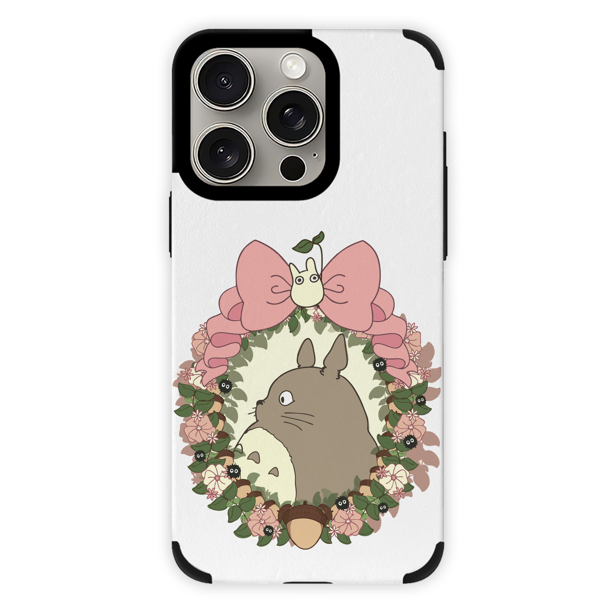 となりのトトロ 草壁メイ 草壁サツキ My Neighbor Totoro Satsuki Kusakabe Mei Kusakabe 【iPhone15ProMax対応】 PUレザー スマホケース 耐衝撃＆黄変防止