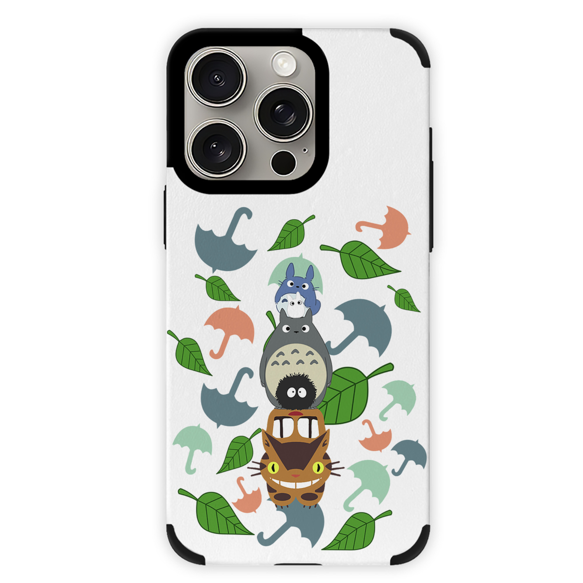 となりのトトロ 草壁メイ 草壁サツキ My Neighbor Totoro Satsuki Kusakabe Mei Kusakabe 【iPhone15ProMax対応】 PUレザー スマホケース 耐衝撃＆黄変防止