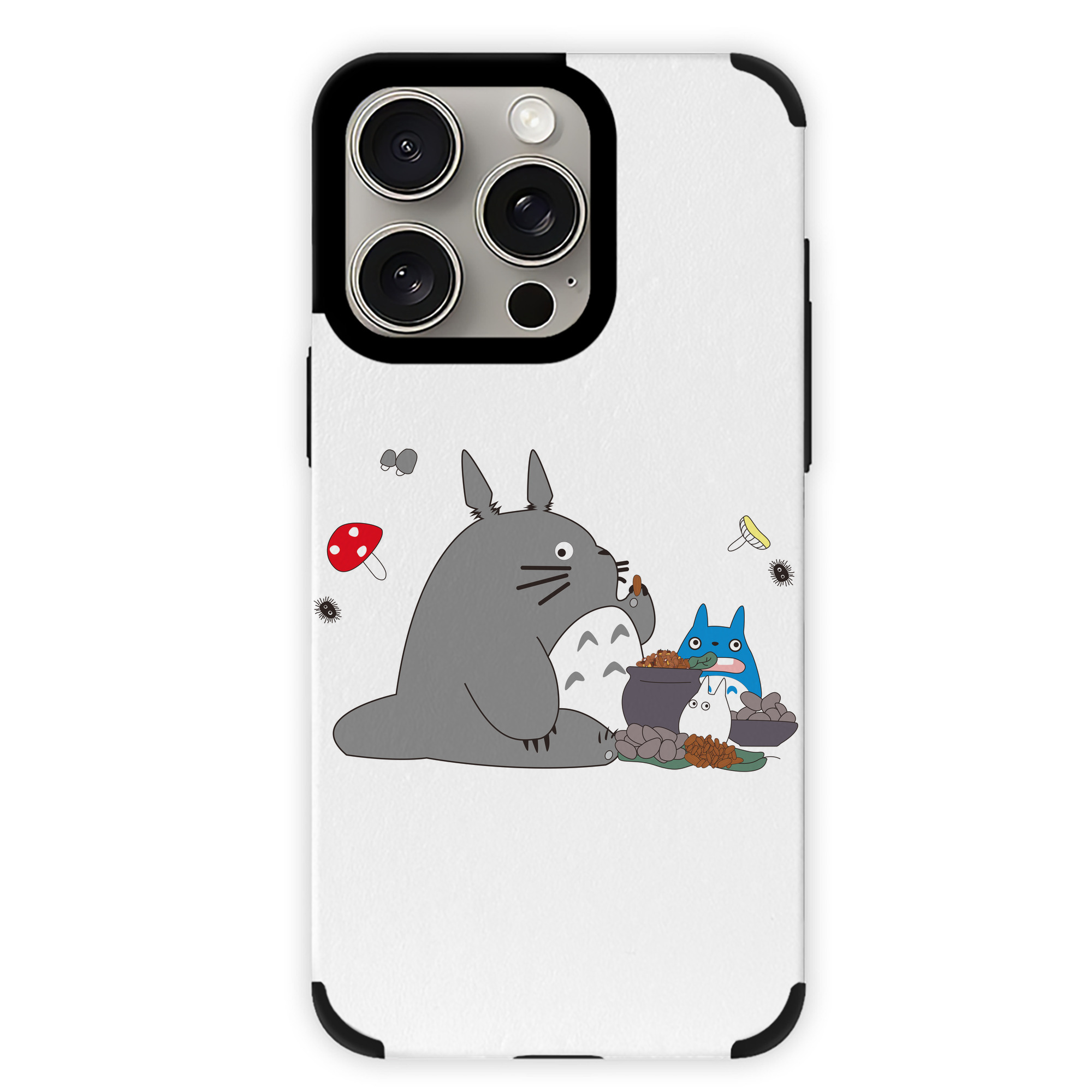となりのトトロ 草壁メイ 草壁サツキ My Neighbor Totoro Satsuki Kusakabe Mei Kusakabe 【iPhone15ProMax対応】 PUレザー スマホケース 耐衝撃＆黄変防止