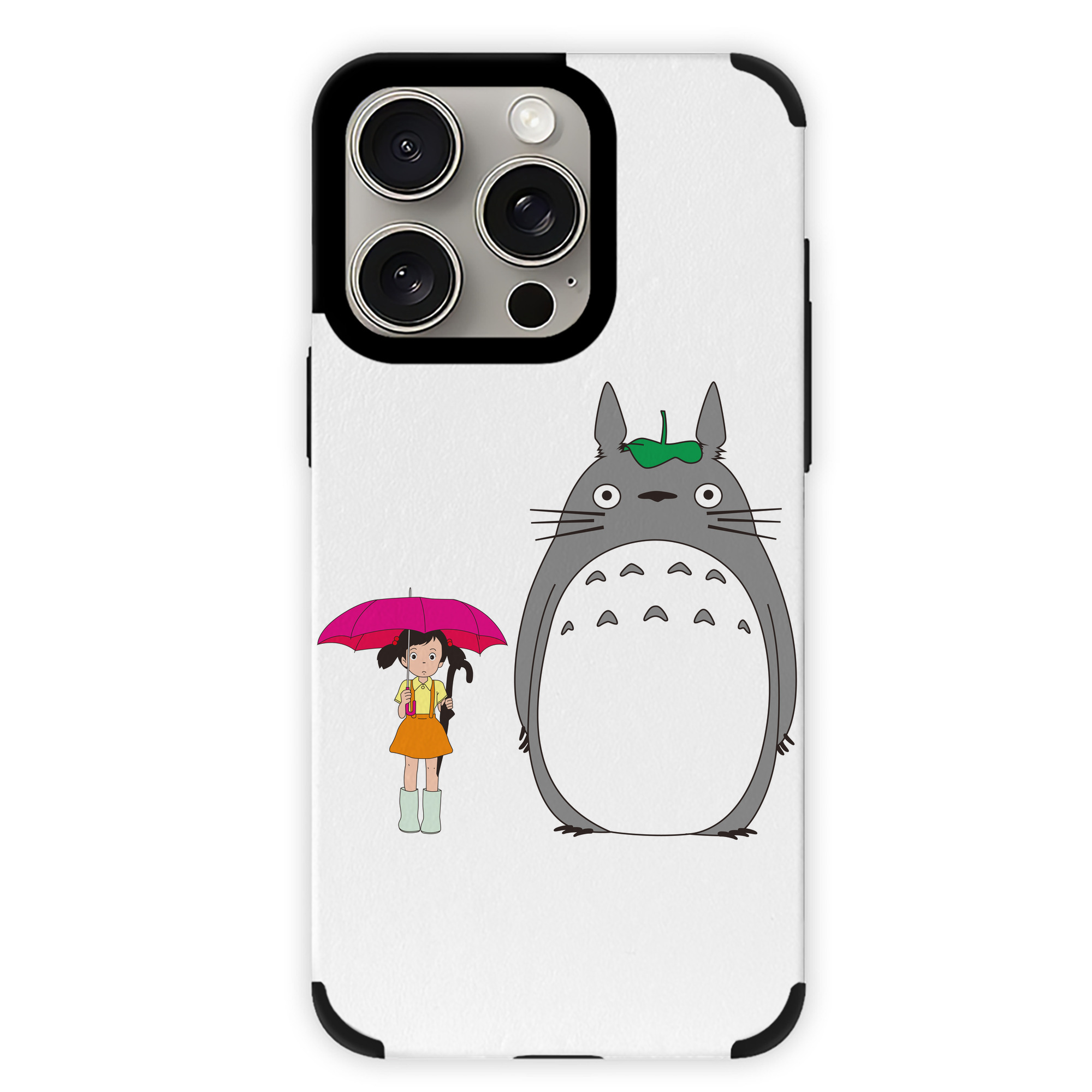 となりのトトロ 草壁メイ 草壁サツキ My Neighbor Totoro Satsuki Kusakabe Mei Kusakabe 【iPhone15ProMax対応】 PUレザー スマホケース 耐衝撃＆黄変防止
