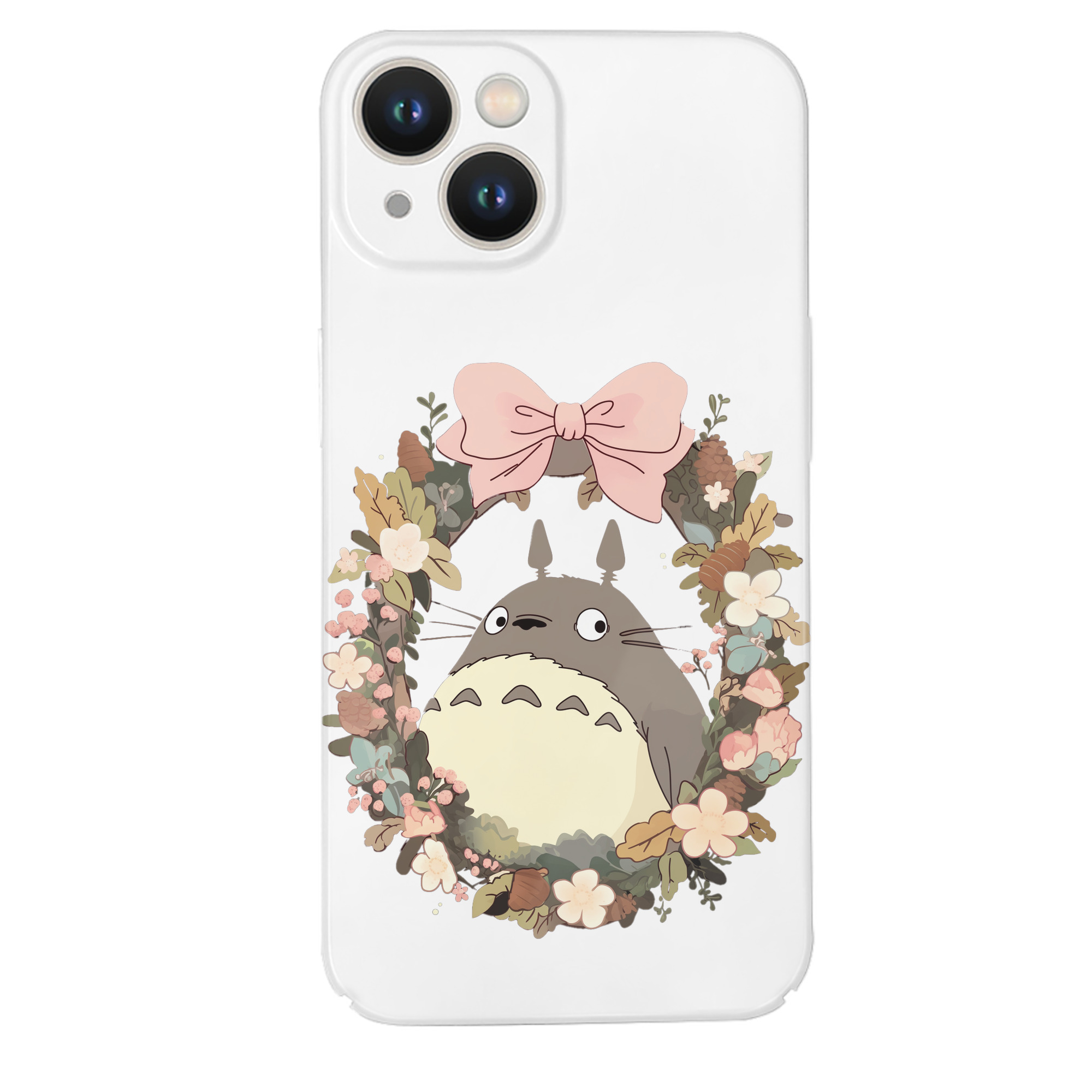 （画像用） となりのトトロ 草壁メイ 草壁サツキ My Neighbor Totoro Satsuki Kusakabe Mei Kusakabe 【iPhone 14シリーズ対応】ハードケース