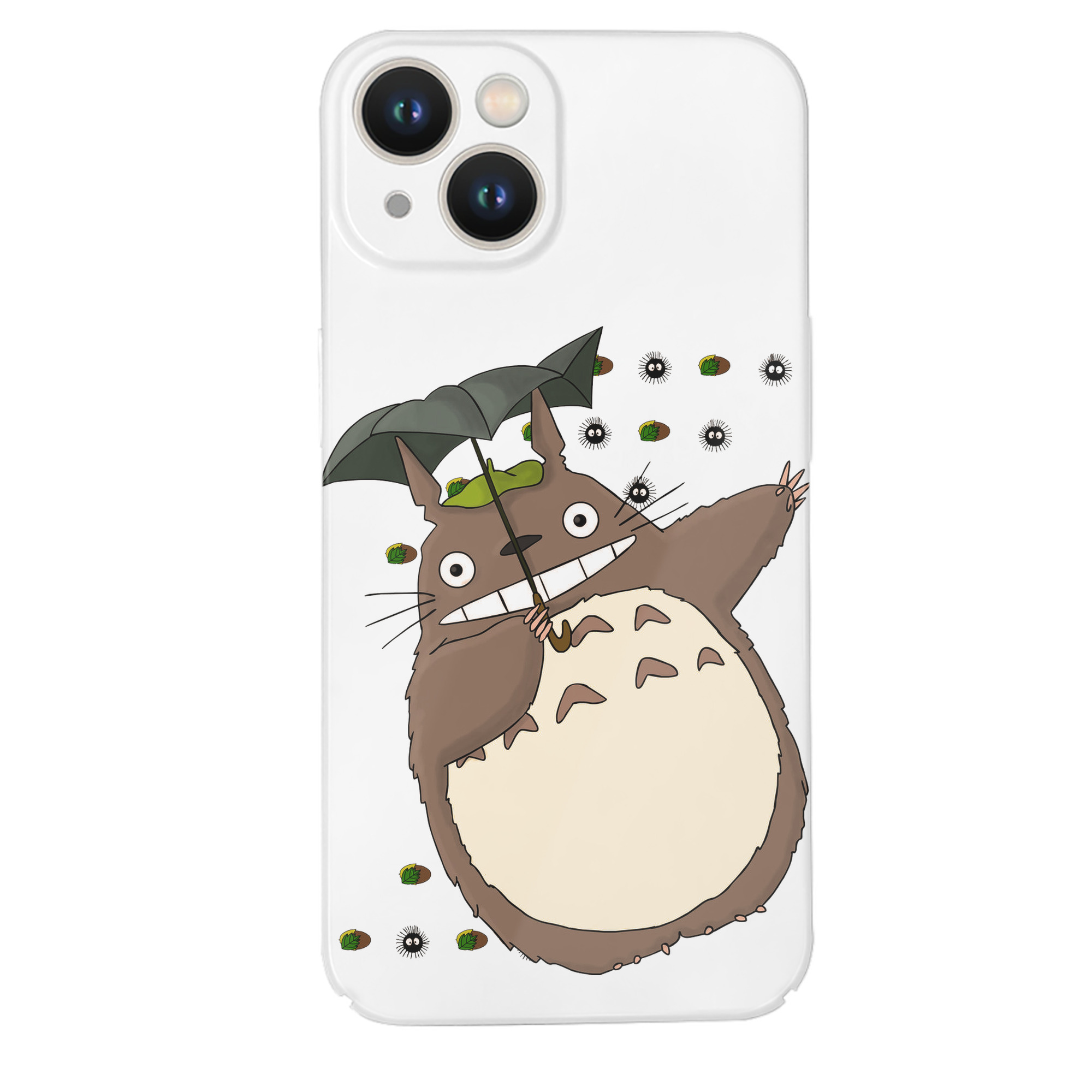 （画像用） となりのトトロ 草壁メイ 草壁サツキ My Neighbor Totoro Satsuki Kusakabe Mei Kusakabe 【iPhone 14シリーズ対応】ハードケース
