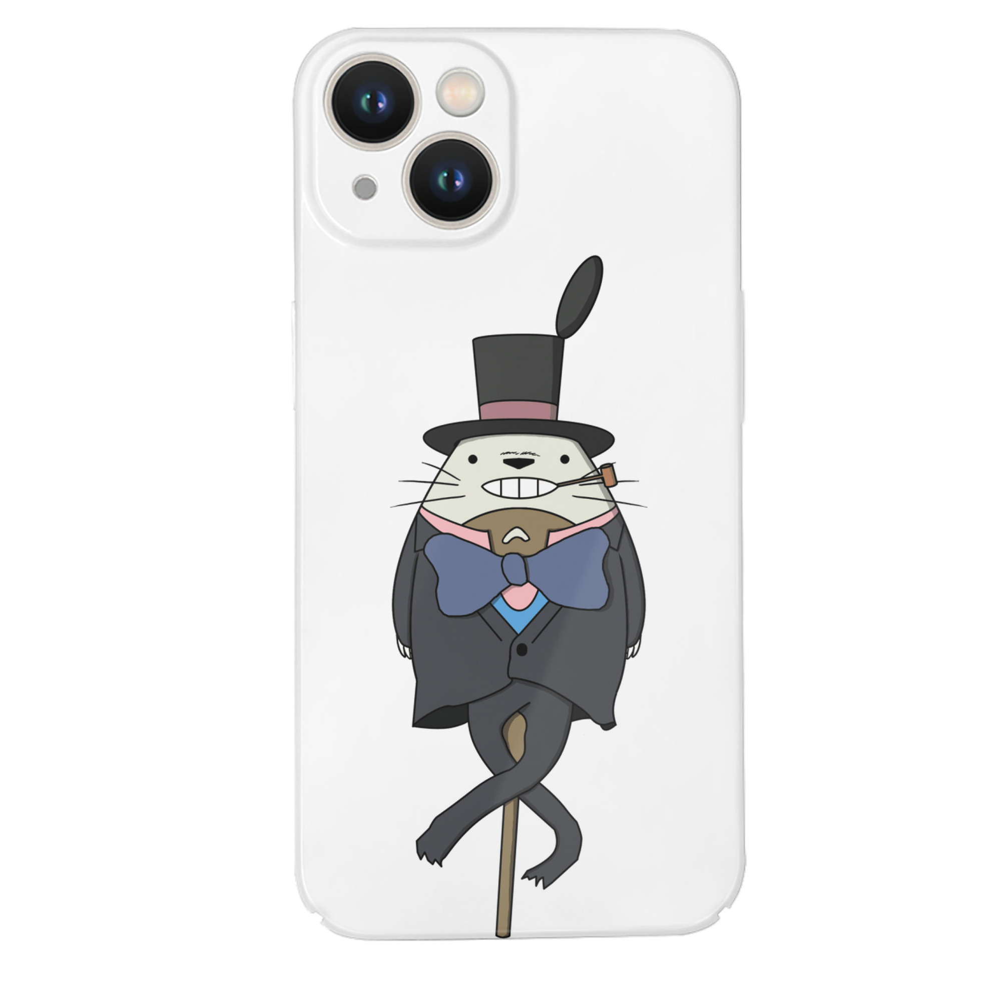 （画像用） となりのトトロ 草壁メイ 草壁サツキ My Neighbor Totoro Satsuki Kusakabe Mei Kusakabe 【iPhone 14シリーズ対応】ハードケース