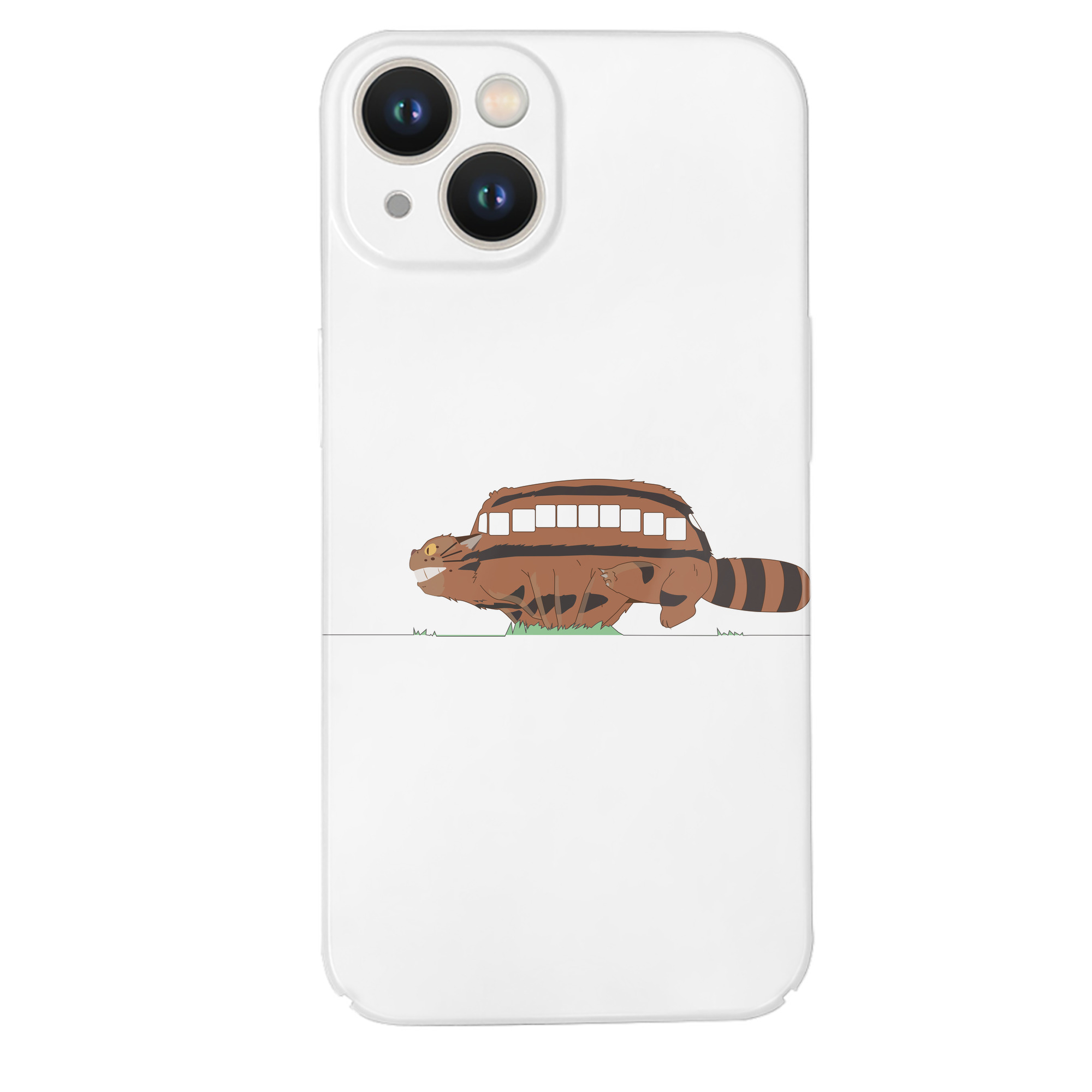 （画像用） となりのトトロ 草壁メイ 草壁サツキ My Neighbor Totoro Satsuki Kusakabe Mei Kusakabe 【iPhone 14シリーズ対応】ハードケース