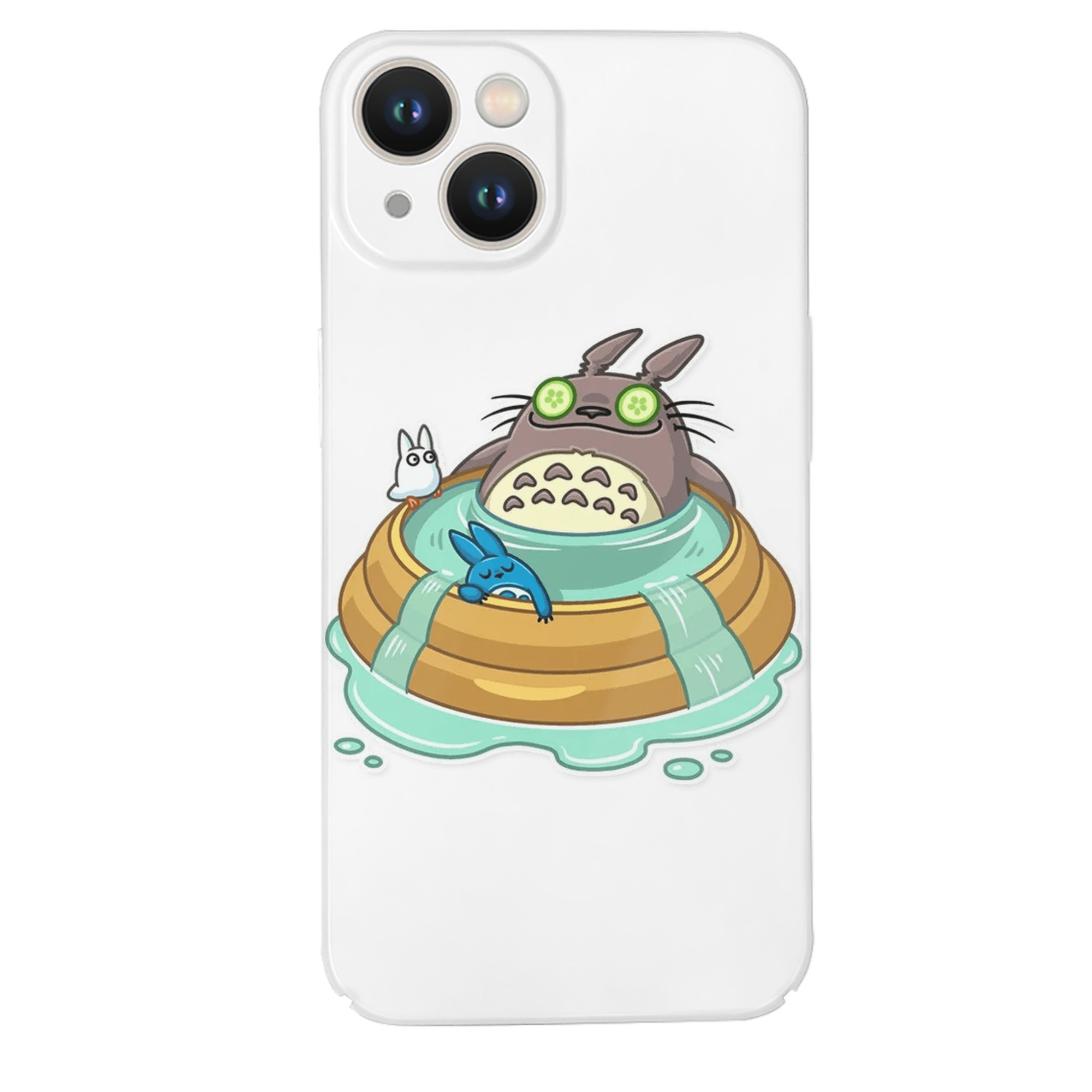 （画像用） となりのトトロ 草壁メイ 草壁サツキ My Neighbor Totoro Satsuki Kusakabe Mei Kusakabe 【iPhone 14シリーズ対応】ハードケース