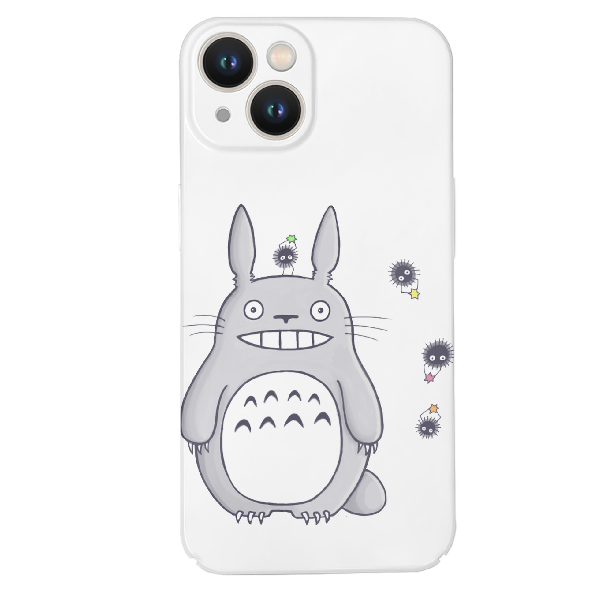 （画像用） となりのトトロ 草壁メイ 草壁サツキ My Neighbor Totoro Satsuki Kusakabe Mei Kusakabe 【iPhone 14シリーズ対応】ハードケース