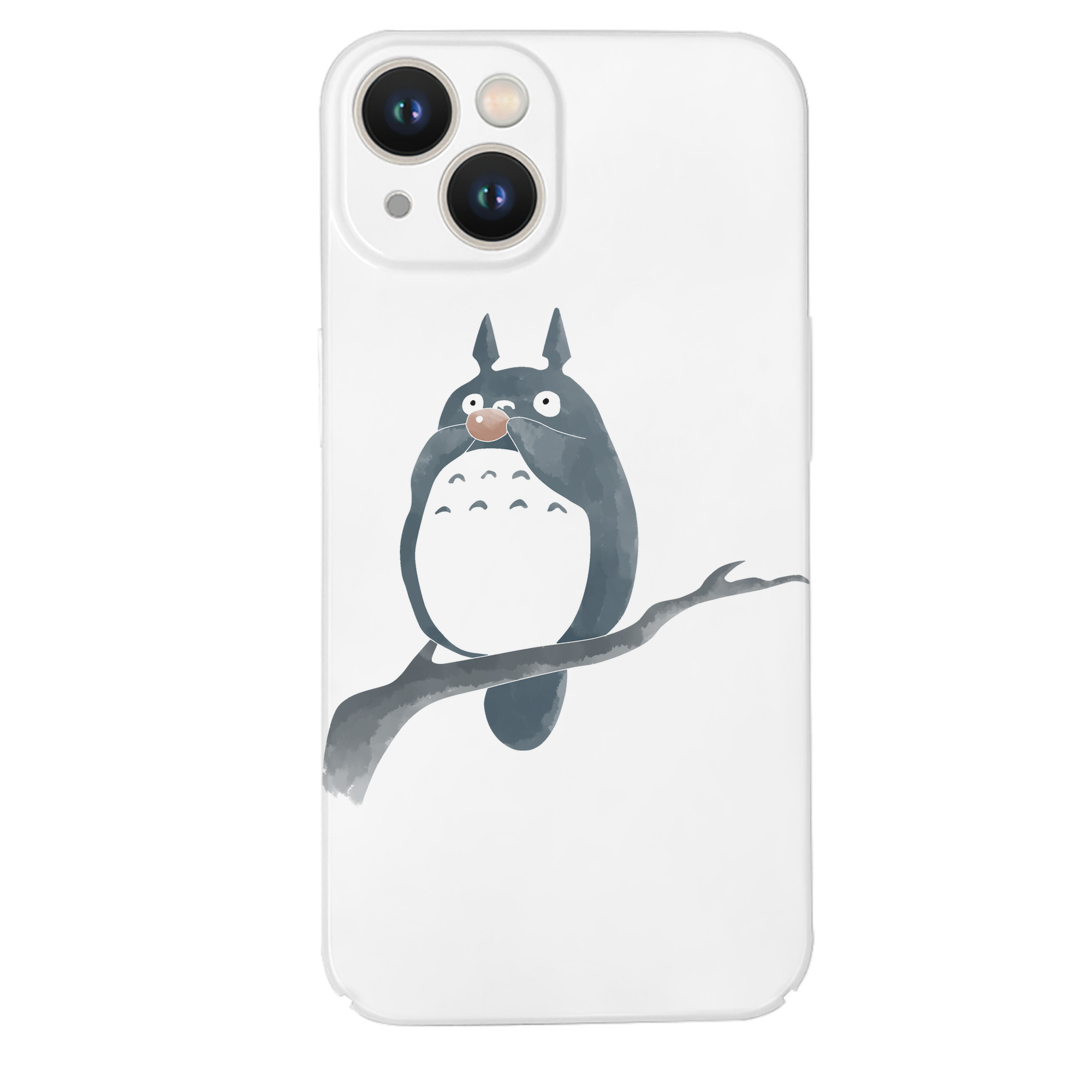 （画像用） となりのトトロ 草壁メイ 草壁サツキ My Neighbor Totoro Satsuki Kusakabe Mei Kusakabe 【iPhone 14シリーズ対応】ハードケース