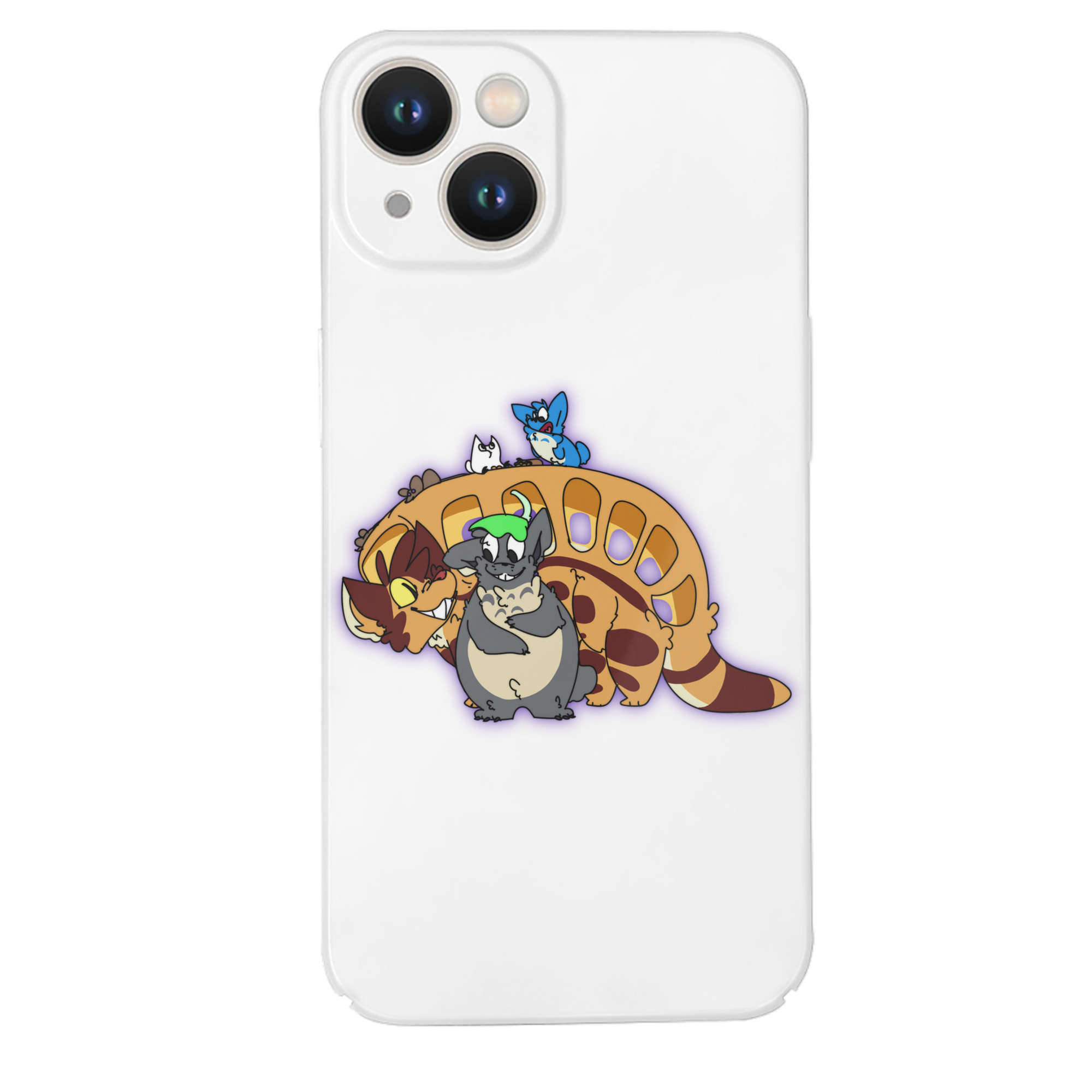 （画像用） となりのトトロ 草壁メイ 草壁サツキ My Neighbor Totoro Satsuki Kusakabe Mei Kusakabe 【iPhone 14シリーズ対応】ハードケース