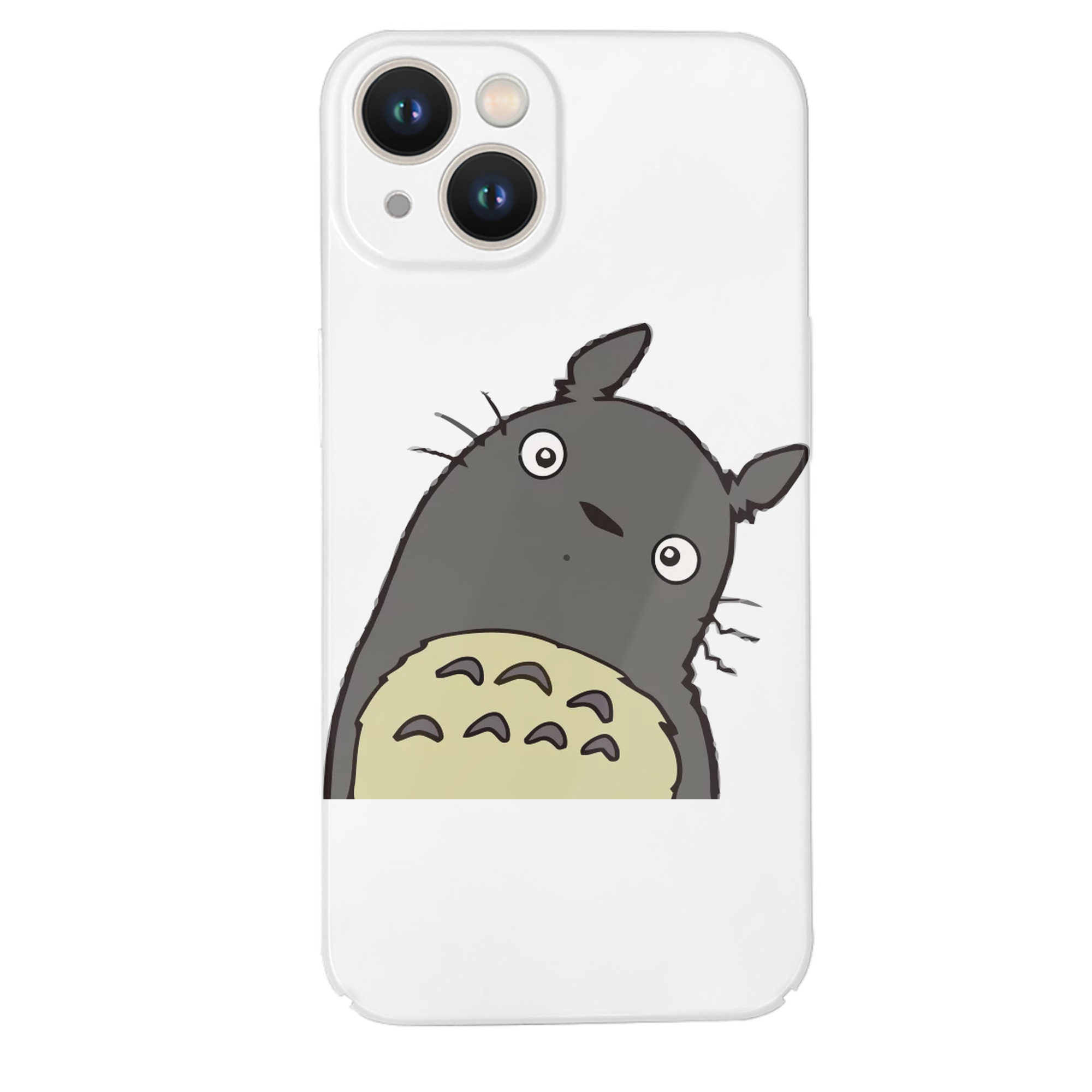 （画像用） となりのトトロ 草壁メイ 草壁サツキ My Neighbor Totoro Satsuki Kusakabe Mei Kusakabe 【iPhone 14シリーズ対応】ハードケース