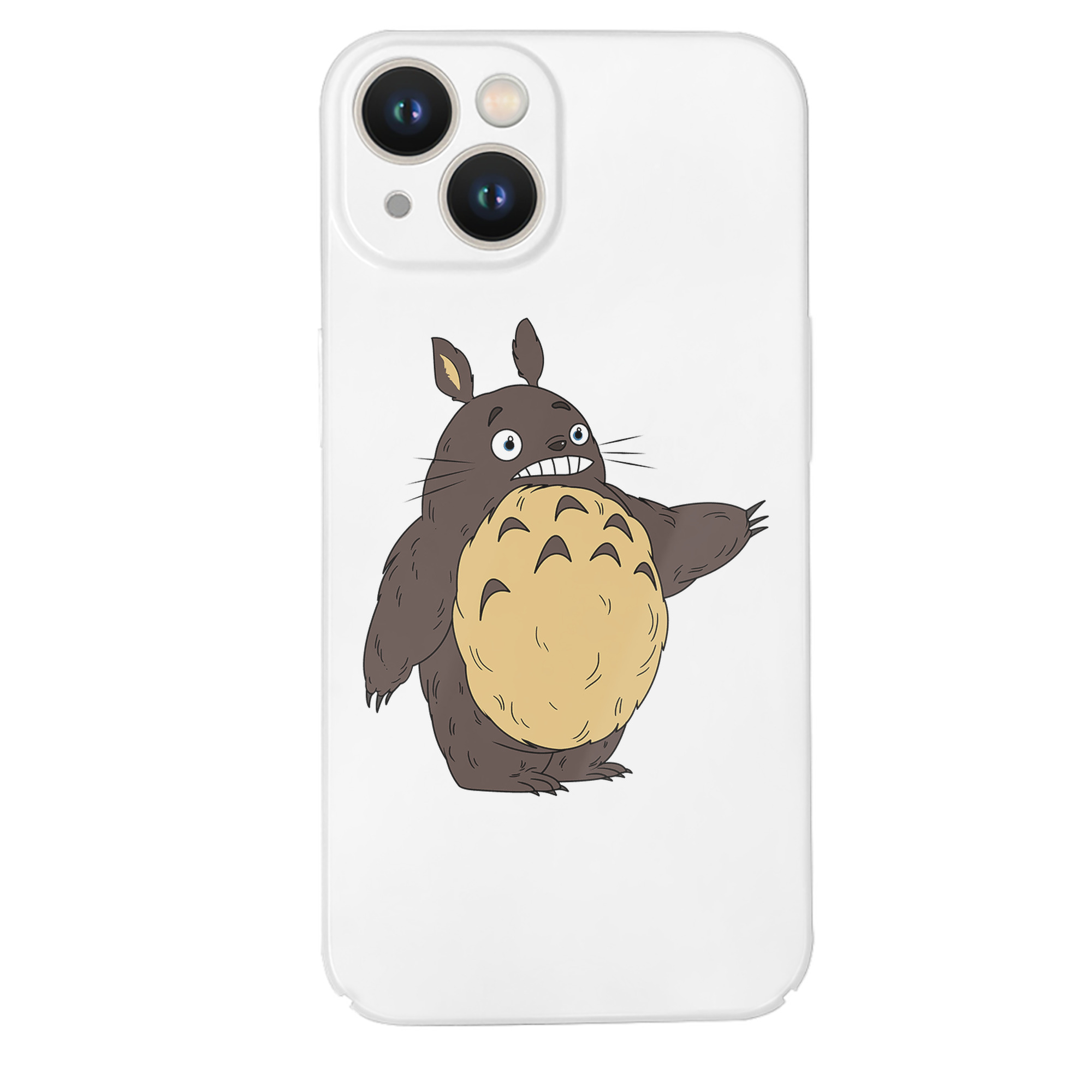 （画像用） となりのトトロ 草壁メイ 草壁サツキ My Neighbor Totoro Satsuki Kusakabe Mei Kusakabe 【iPhone 14シリーズ対応】ハードケース