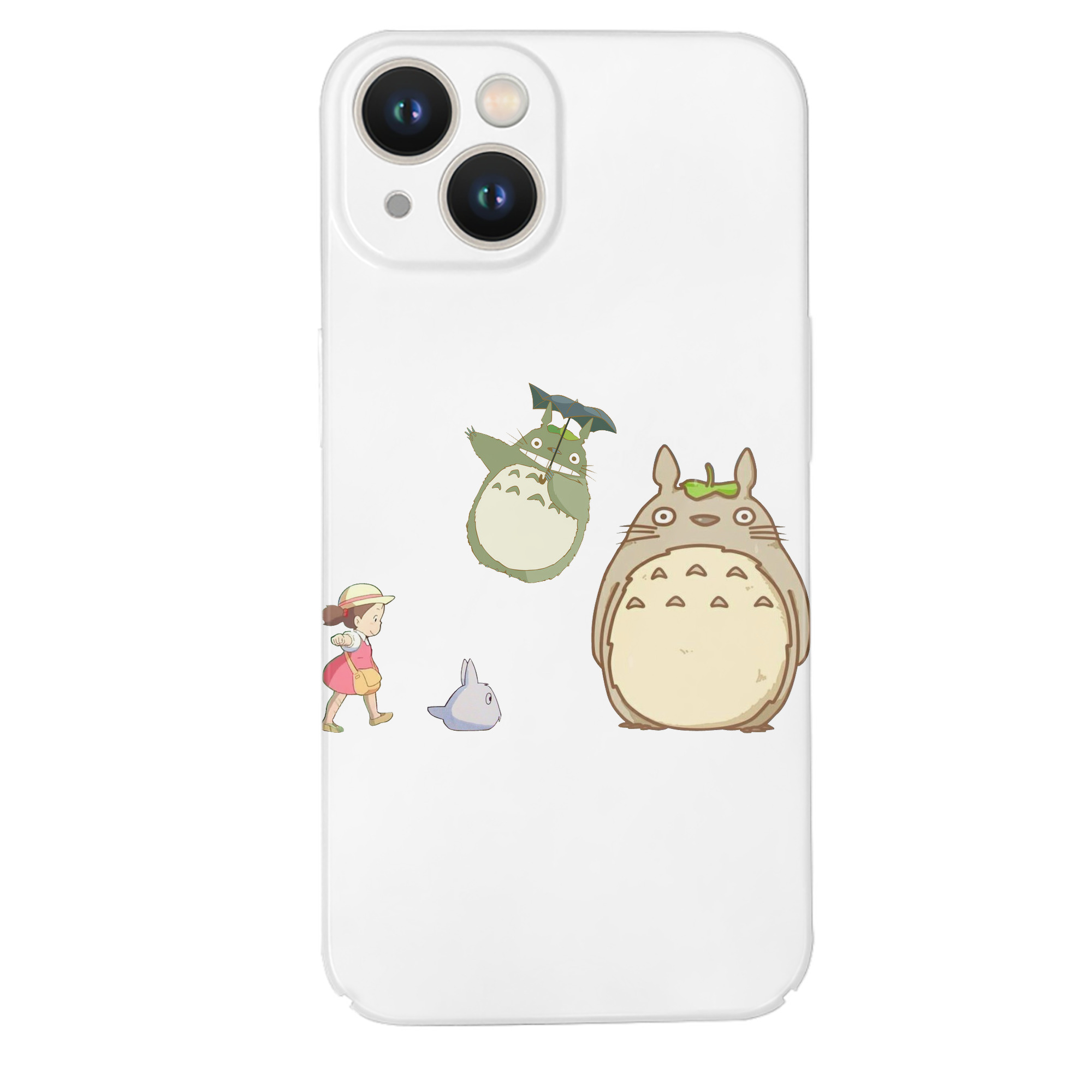 （画像用） となりのトトロ 草壁メイ 草壁サツキ My Neighbor Totoro Satsuki Kusakabe Mei Kusakabe 【iPhone 14シリーズ対応】ハードケース