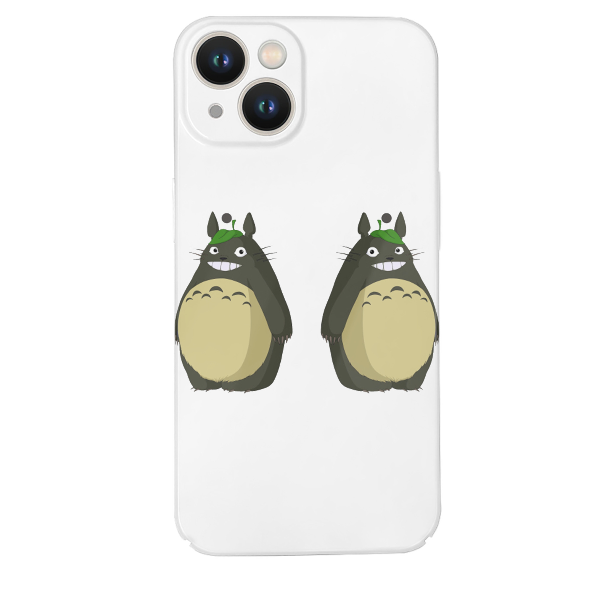 （画像用） となりのトトロ 草壁メイ 草壁サツキ My Neighbor Totoro Satsuki Kusakabe Mei Kusakabe 【iPhone 14シリーズ対応】ハードケース
