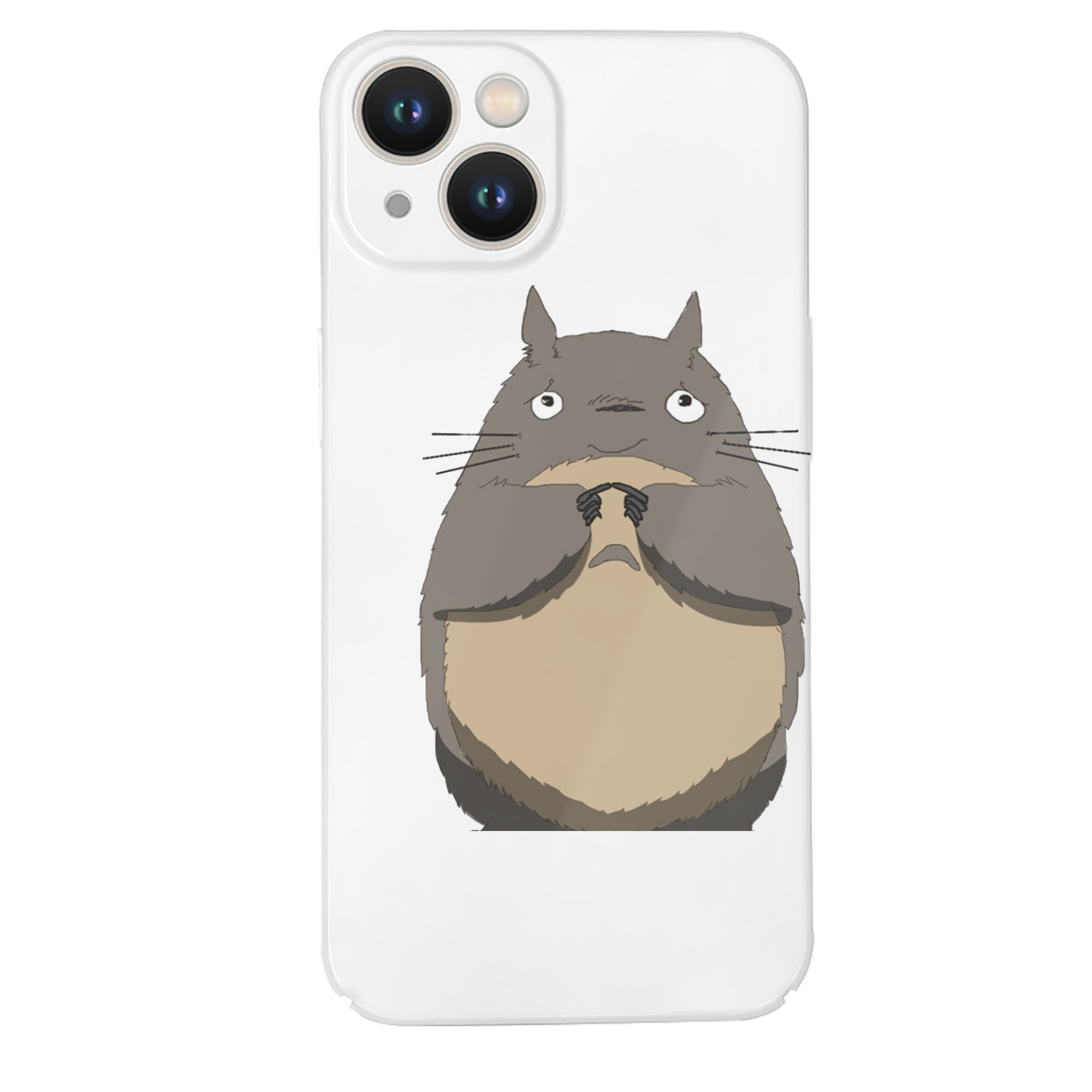 （画像用） となりのトトロ 草壁メイ 草壁サツキ My Neighbor Totoro Satsuki Kusakabe Mei Kusakabe 【iPhone 14シリーズ対応】ハードケース
