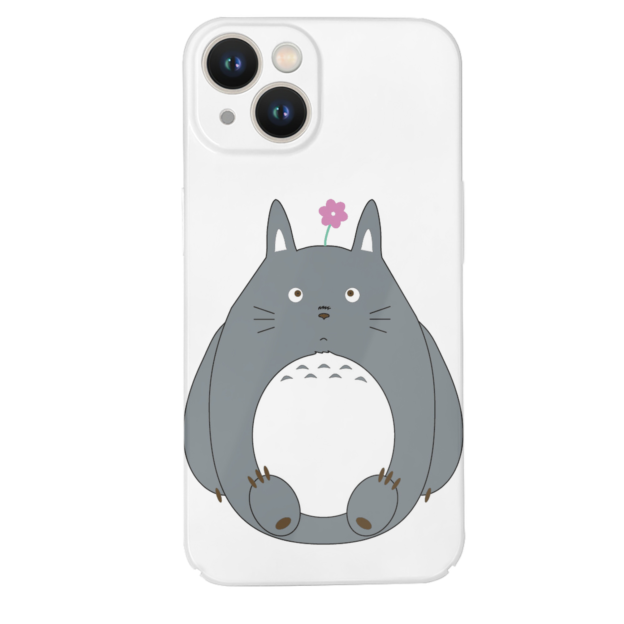 （画像用） となりのトトロ 草壁メイ 草壁サツキ My Neighbor Totoro Satsuki Kusakabe Mei Kusakabe 【iPhone 14シリーズ対応】ハードケース