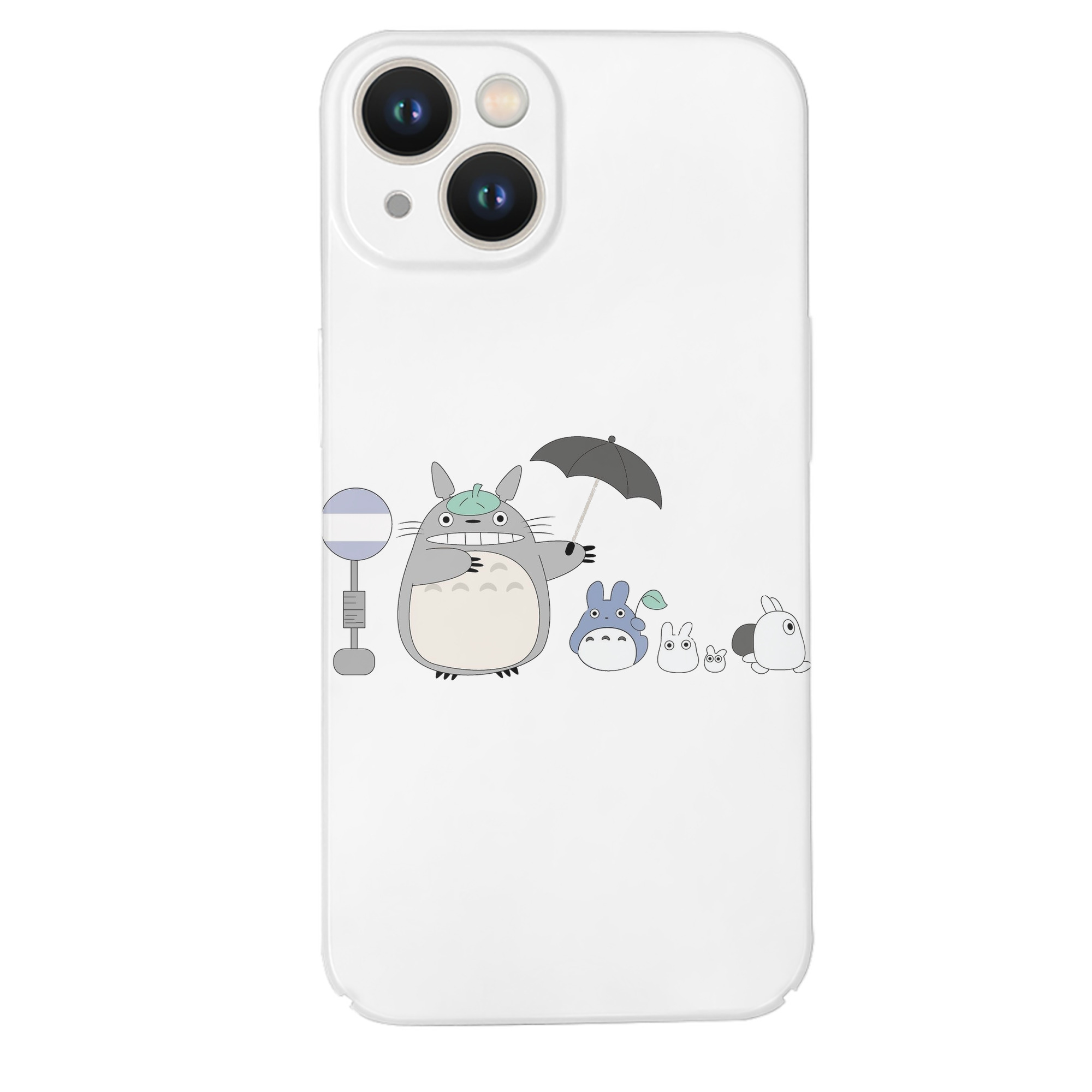（画像用） となりのトトロ 草壁メイ 草壁サツキ My Neighbor Totoro Satsuki Kusakabe Mei Kusakabe 【iPhone 14シリーズ対応】ハードケース