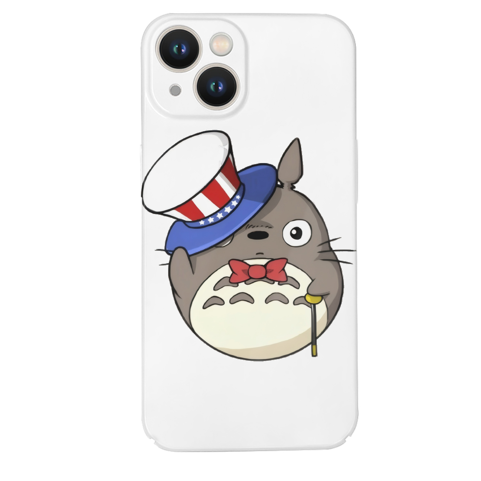 （画像用） となりのトトロ 草壁メイ 草壁サツキ My Neighbor Totoro Satsuki Kusakabe Mei Kusakabe 【iPhone 14シリーズ対応】ハードケース