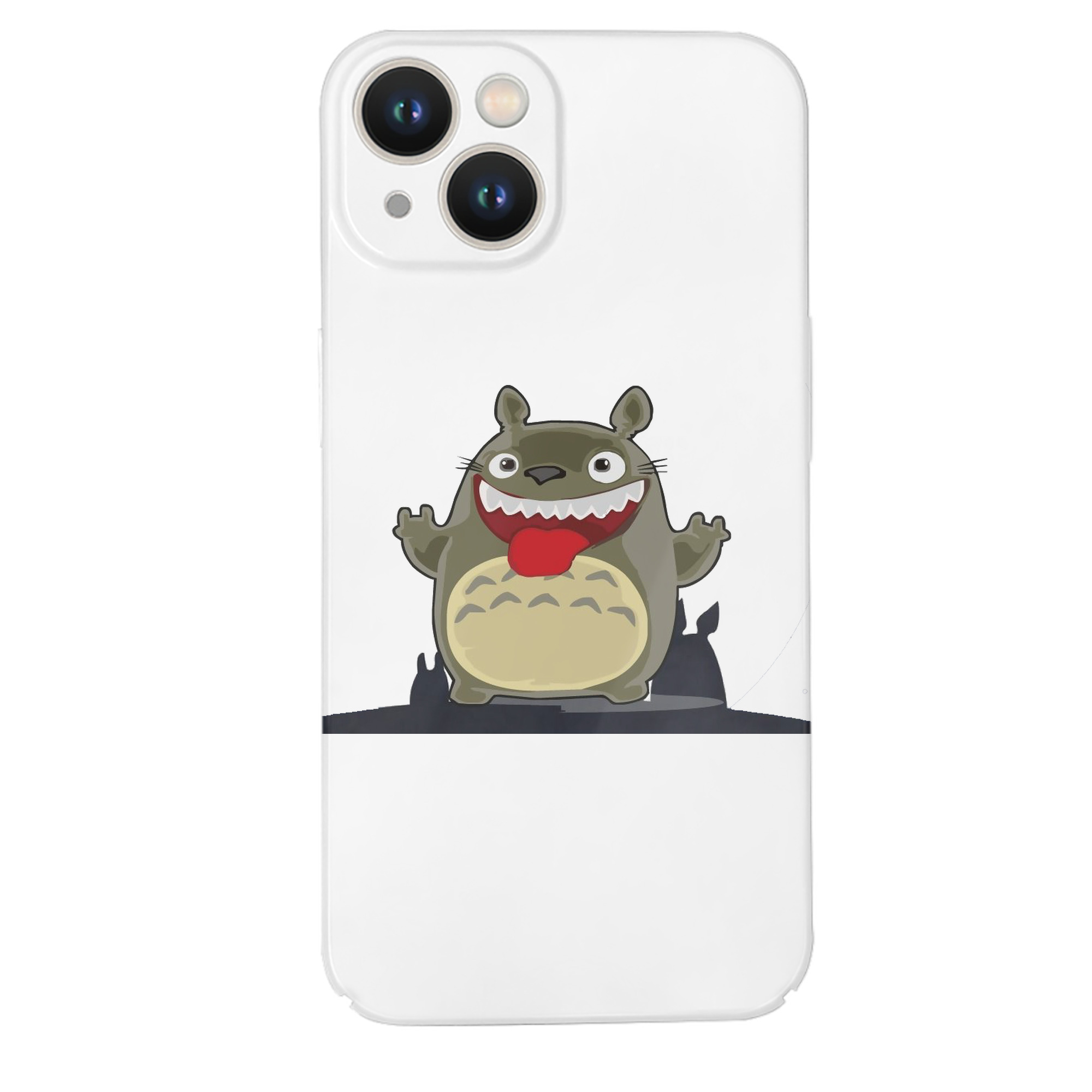 （画像用） となりのトトロ 草壁メイ 草壁サツキ My Neighbor Totoro Satsuki Kusakabe Mei Kusakabe 【iPhone 14シリーズ対応】ハードケース