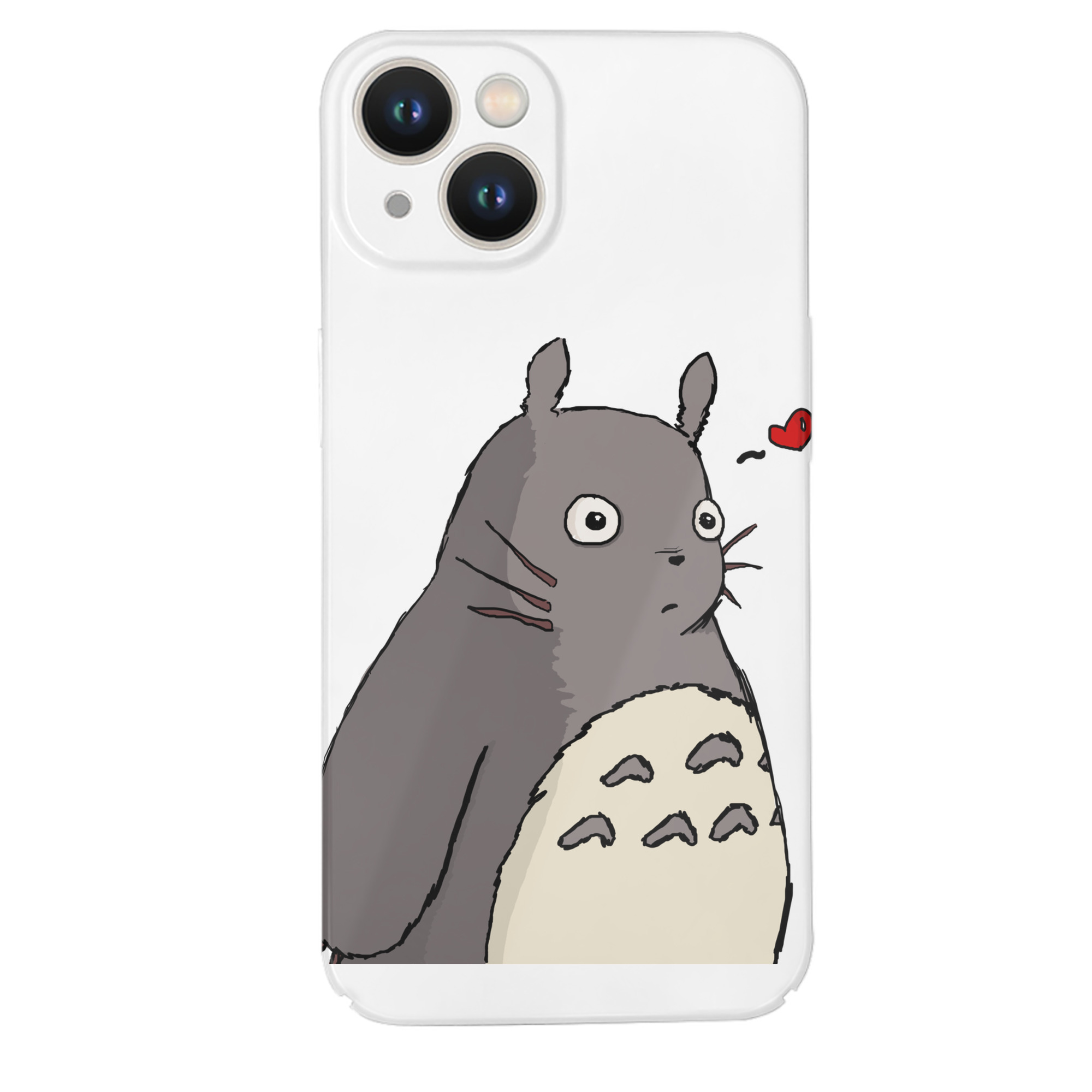 （画像用） となりのトトロ 草壁メイ 草壁サツキ My Neighbor Totoro Satsuki Kusakabe Mei Kusakabe 【iPhone 14シリーズ対応】ハードケース