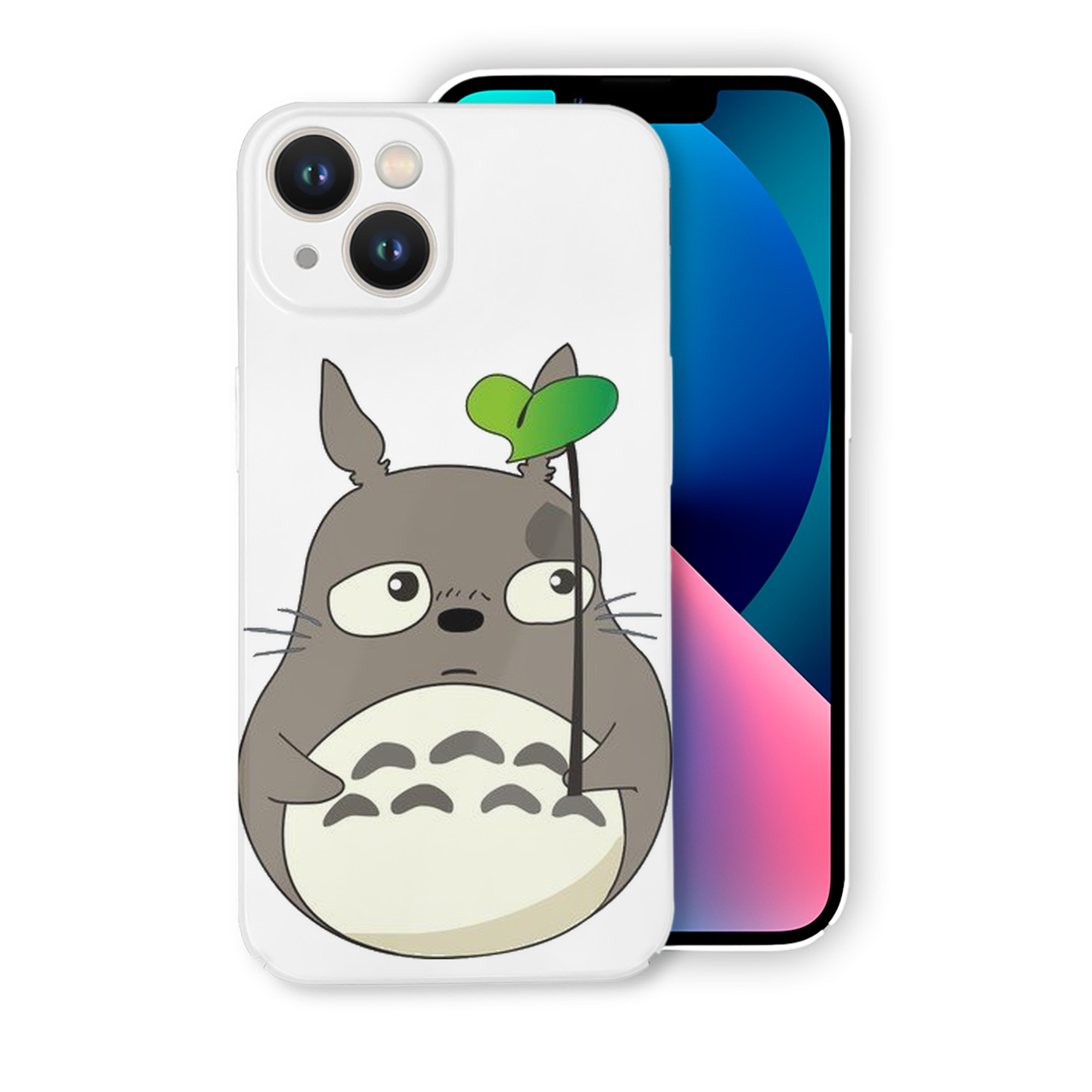 （画像用） となりのトトロ 草壁メイ 草壁サツキ My Neighbor Totoro Satsuki Kusakabe Mei Kusakabe 【iPhone 14シリーズ対応】ハードケース