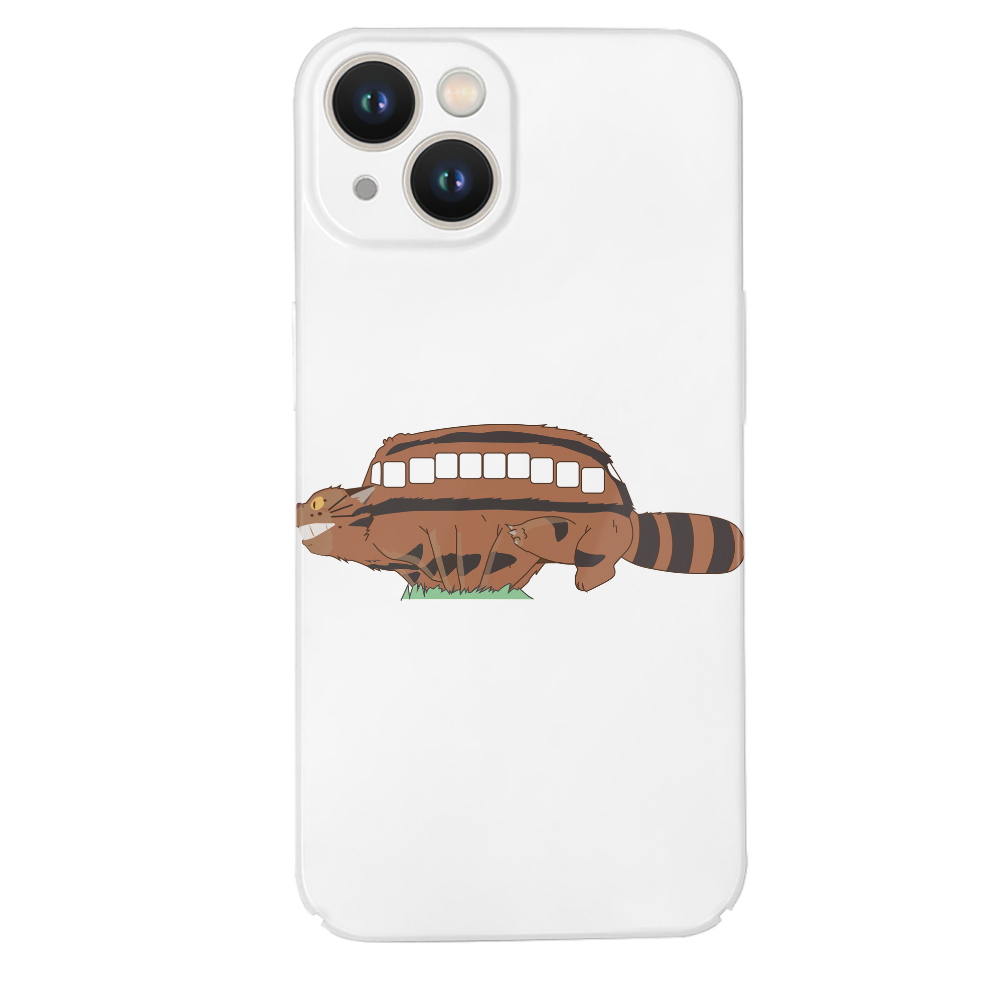 （画像用） となりのトトロ 草壁メイ 草壁サツキ My Neighbor Totoro Satsuki Kusakabe Mei Kusakabe 【iPhone 14シリーズ対応】ハードケース