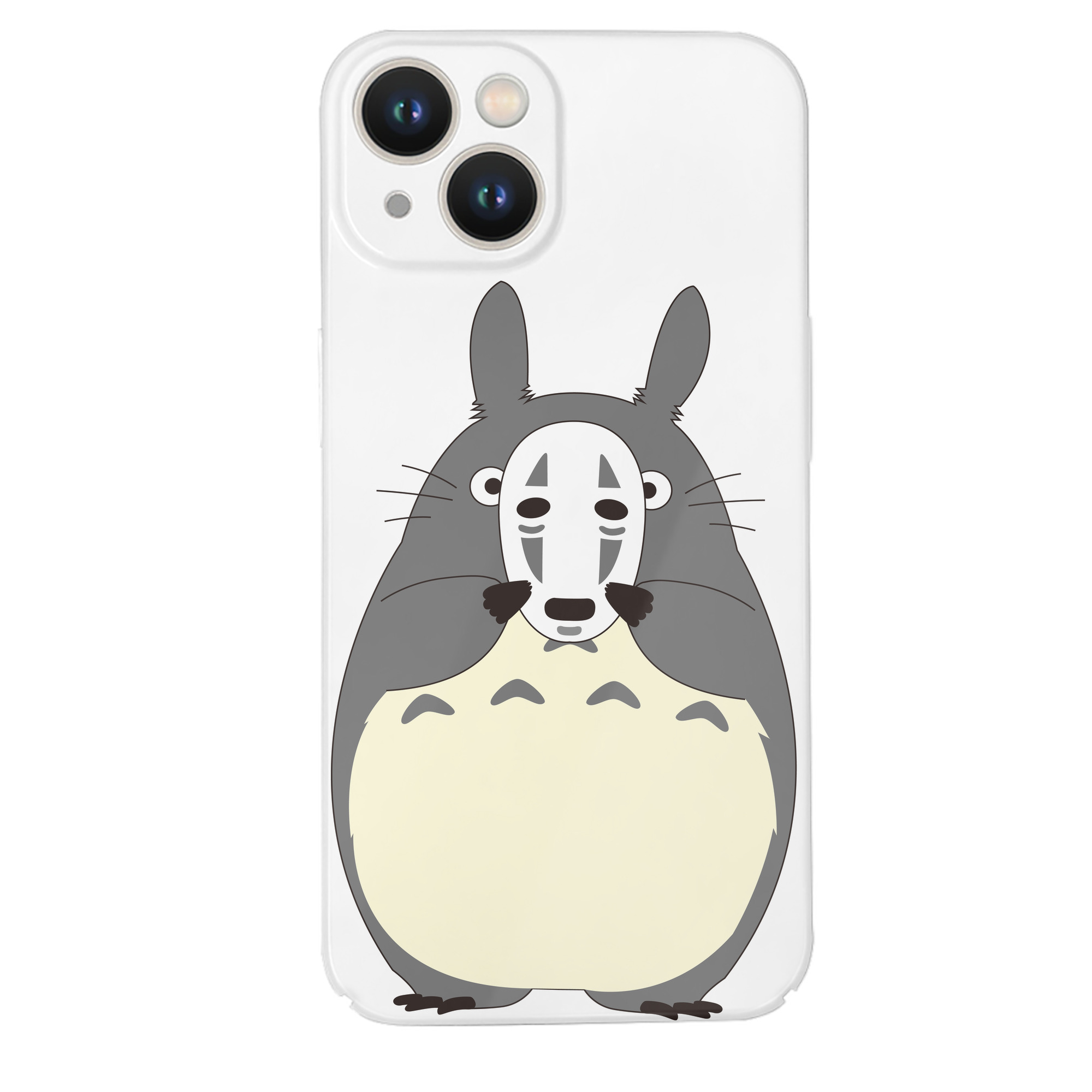 （画像用） となりのトトロ 草壁メイ 草壁サツキ My Neighbor Totoro Satsuki Kusakabe Mei Kusakabe 【iPhone 14シリーズ対応】ハードケース