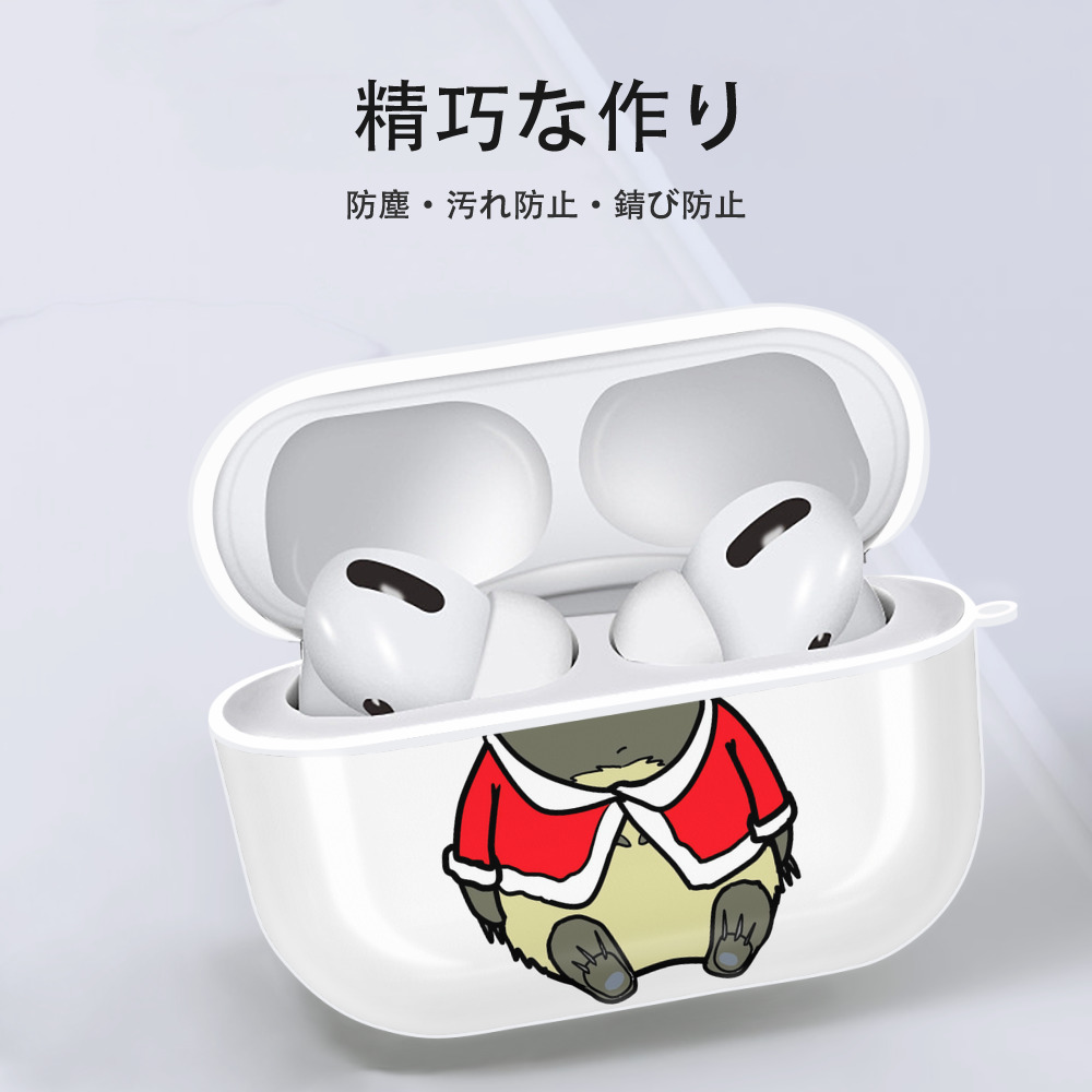 となりのトトロ 草壁メイ 草壁サツキ My Neighbor Totoro Satsuki Kusakabe Mei Kusakabe 【AirPods Pro用】ハードシェル保護ケース 耐衝撃・防指紋・カラビナ付き商品仕様