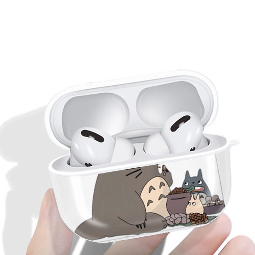 となりのトトロ 草壁メイ 草壁サツキ My Neighbor Totoro Satsuki Kusakabe Mei Kusakabe 【AirPods Pro用】ハードシェル保護ケース 耐衝撃・防指紋・カラビナ付き商品仕様